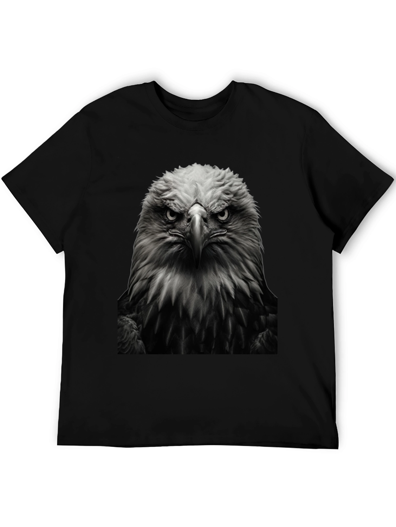 Eagle Graphic Tee - Bold Black T-Shirt