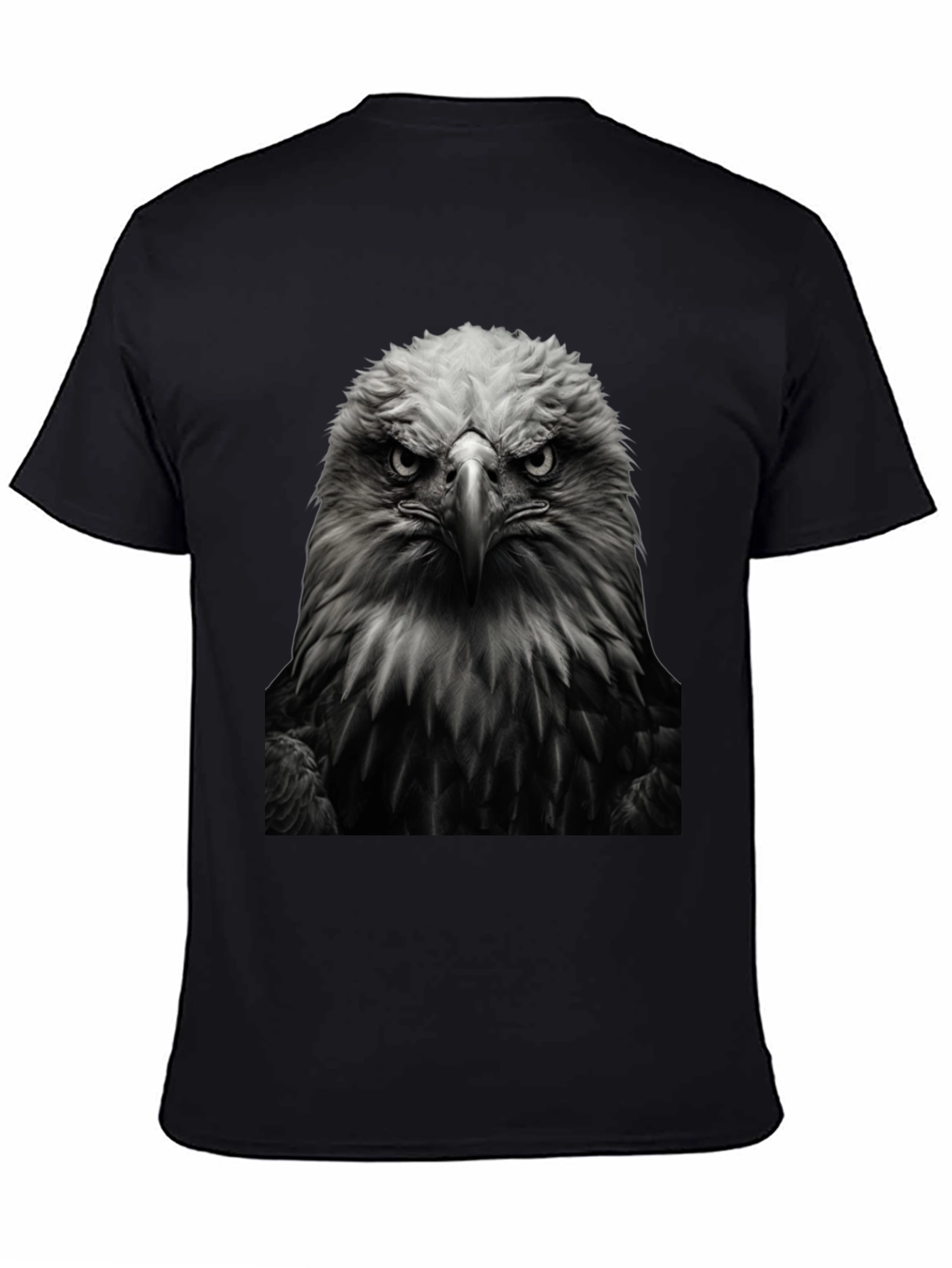 Eagle Graphic Tee - Bold Black T-Shirt