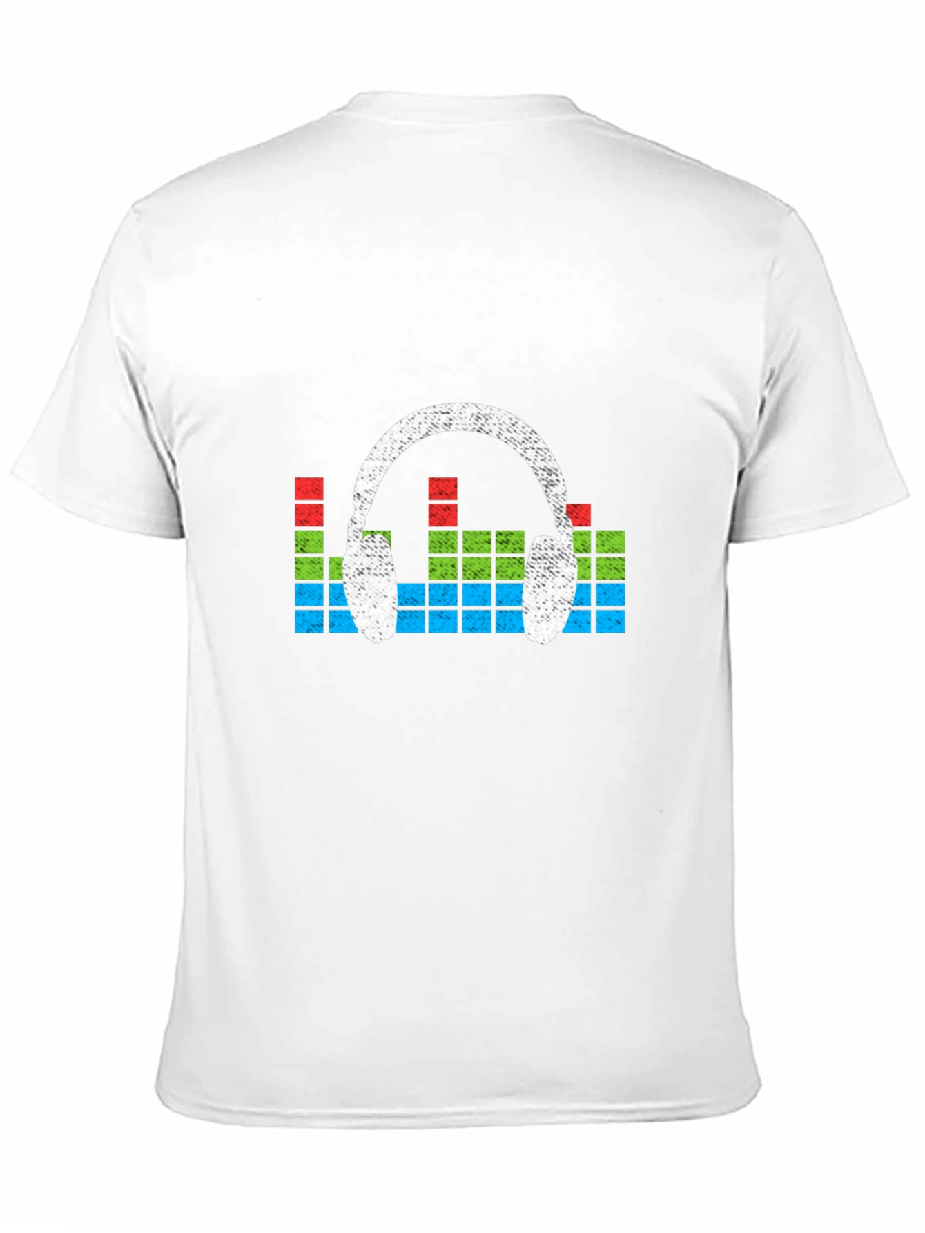 Retro Headphones Graphic T-Shirt - Music Lover Tee