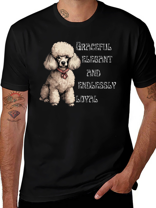 Graceful Poodle Graphic Tee