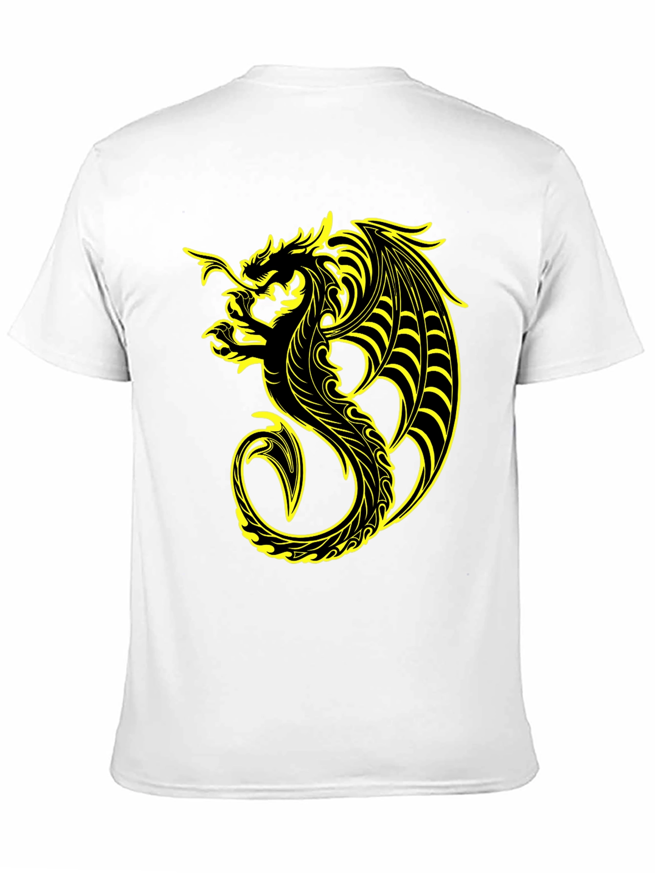 Dragon Graphic T-Shirt - Black Tee