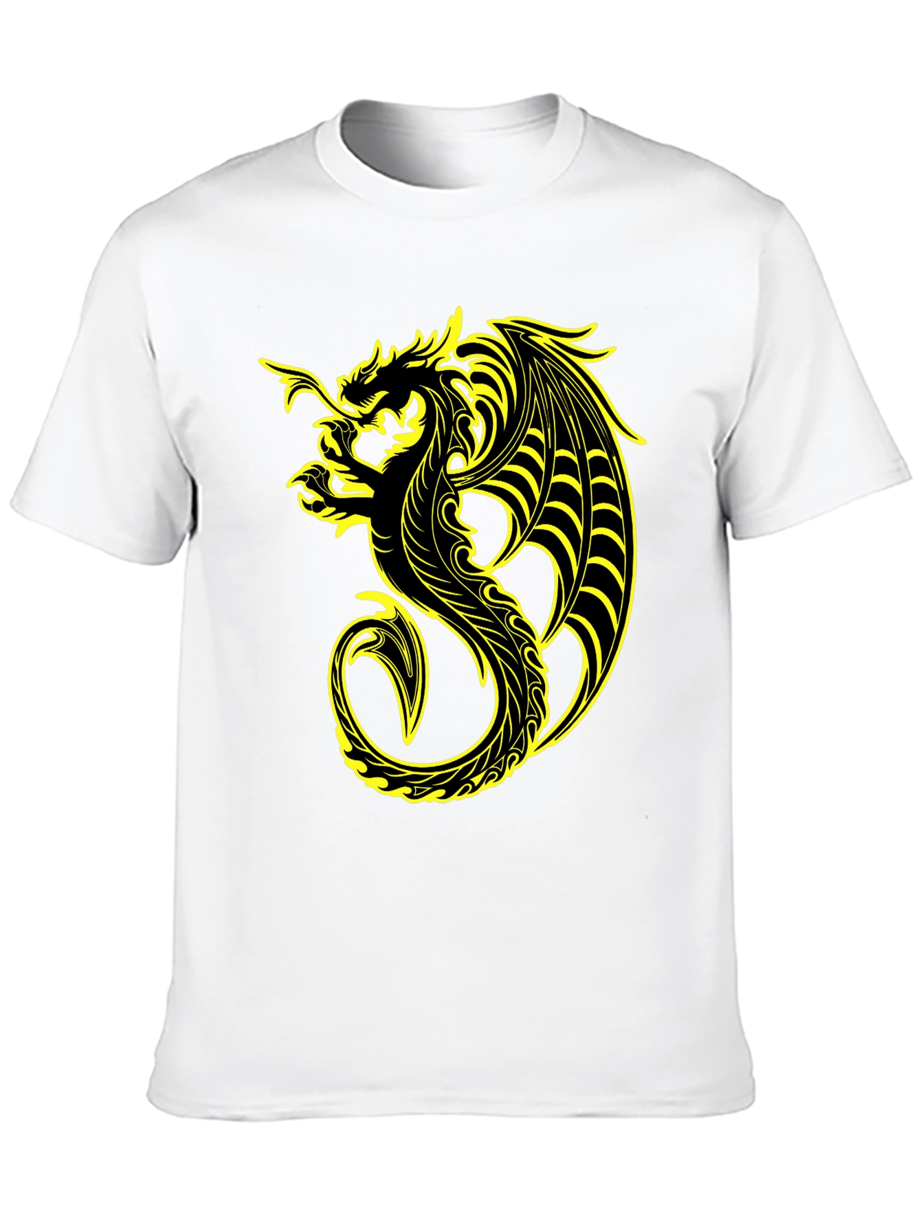 Dragon Graphic T-Shirt - Black Tee