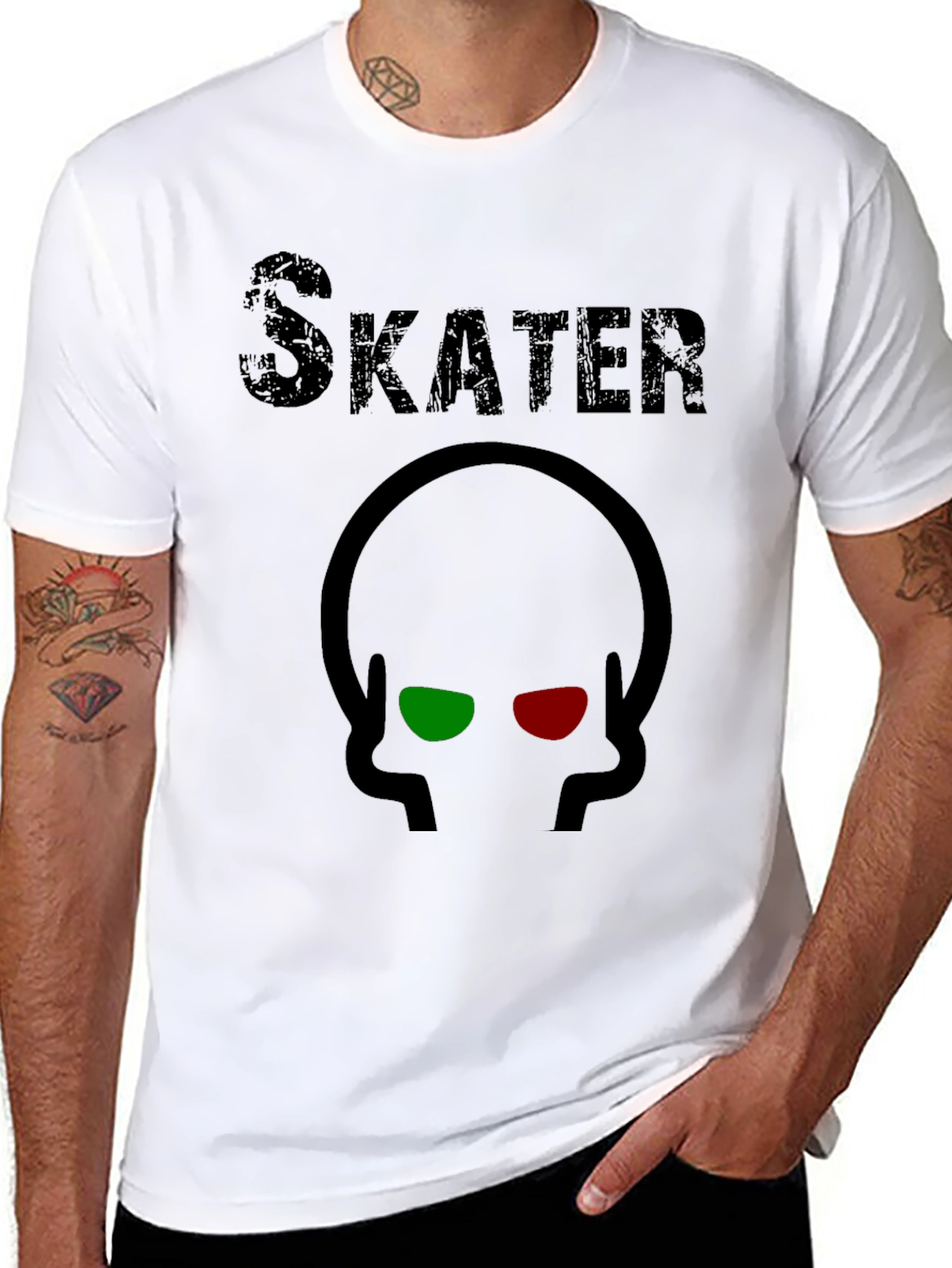 Skater Graphic Tee - Unique Design