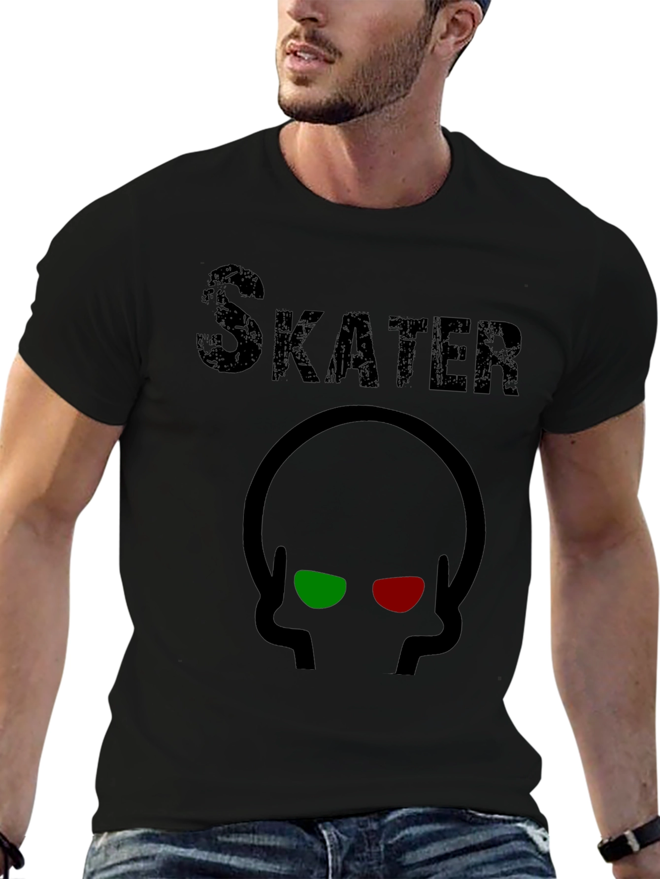 Skater Graphic Tee - Unique Design