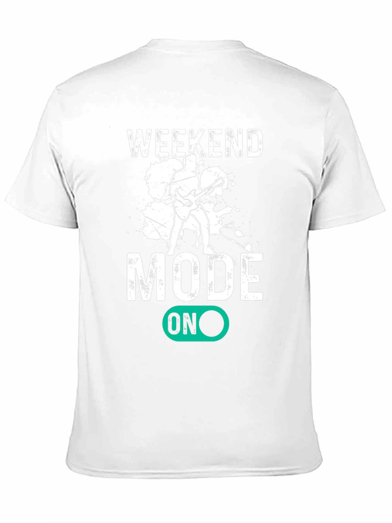 Weekend Mode On T-Shirt - Black Graphic Tee