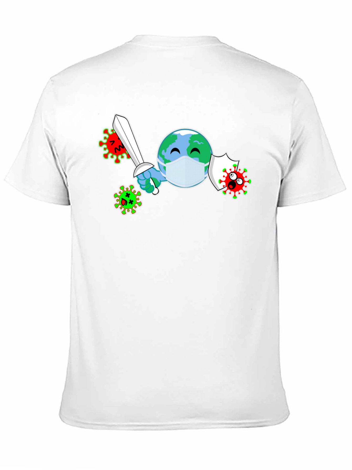 Earth vs. Virus T-Shirt - Fight the Pandemic!