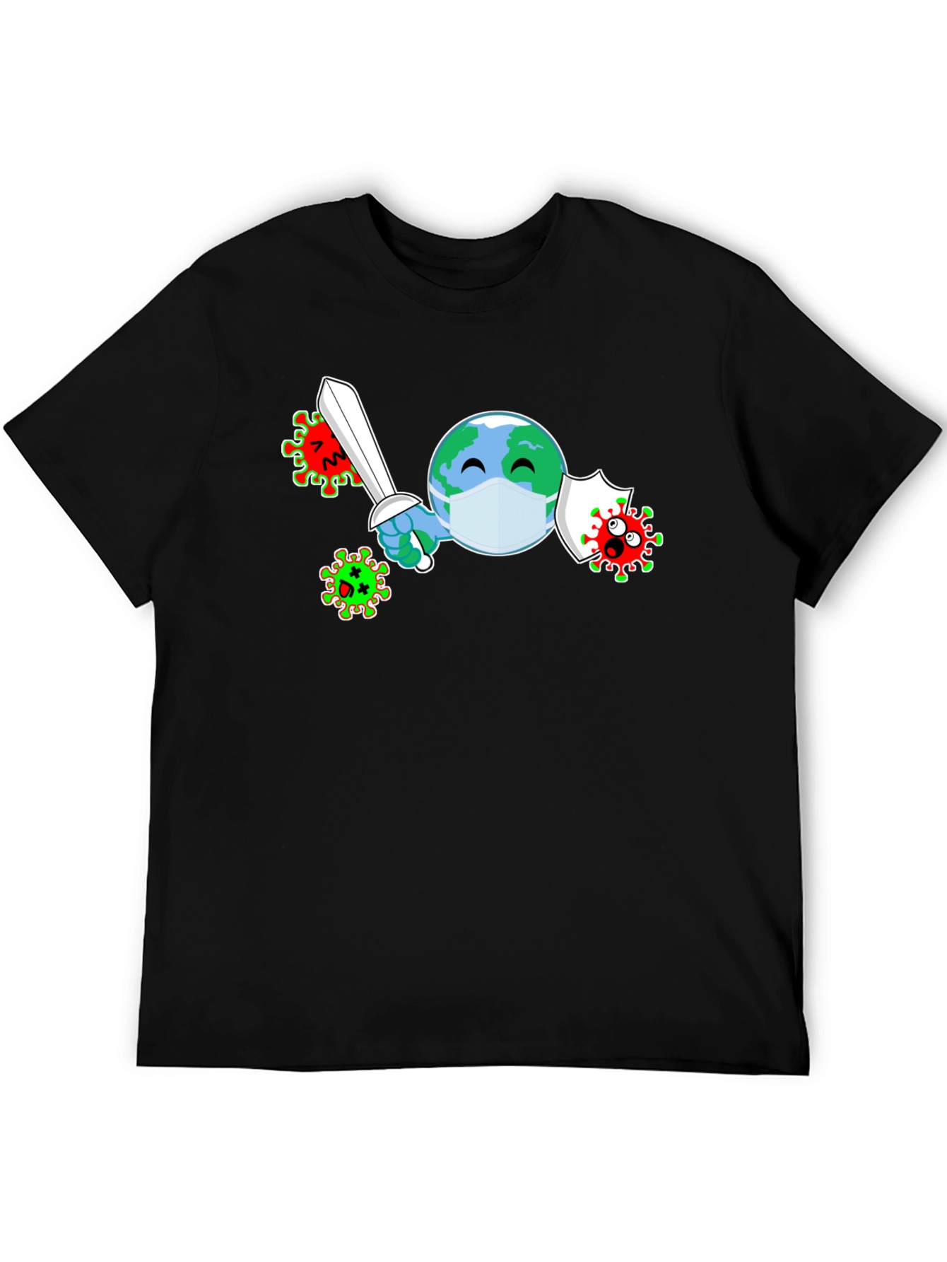 Earth vs. Virus T-Shirt - Fight the Pandemic!