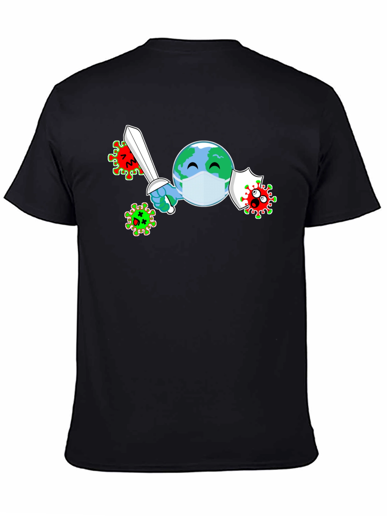 Earth vs. Virus T-Shirt - Fight the Pandemic!