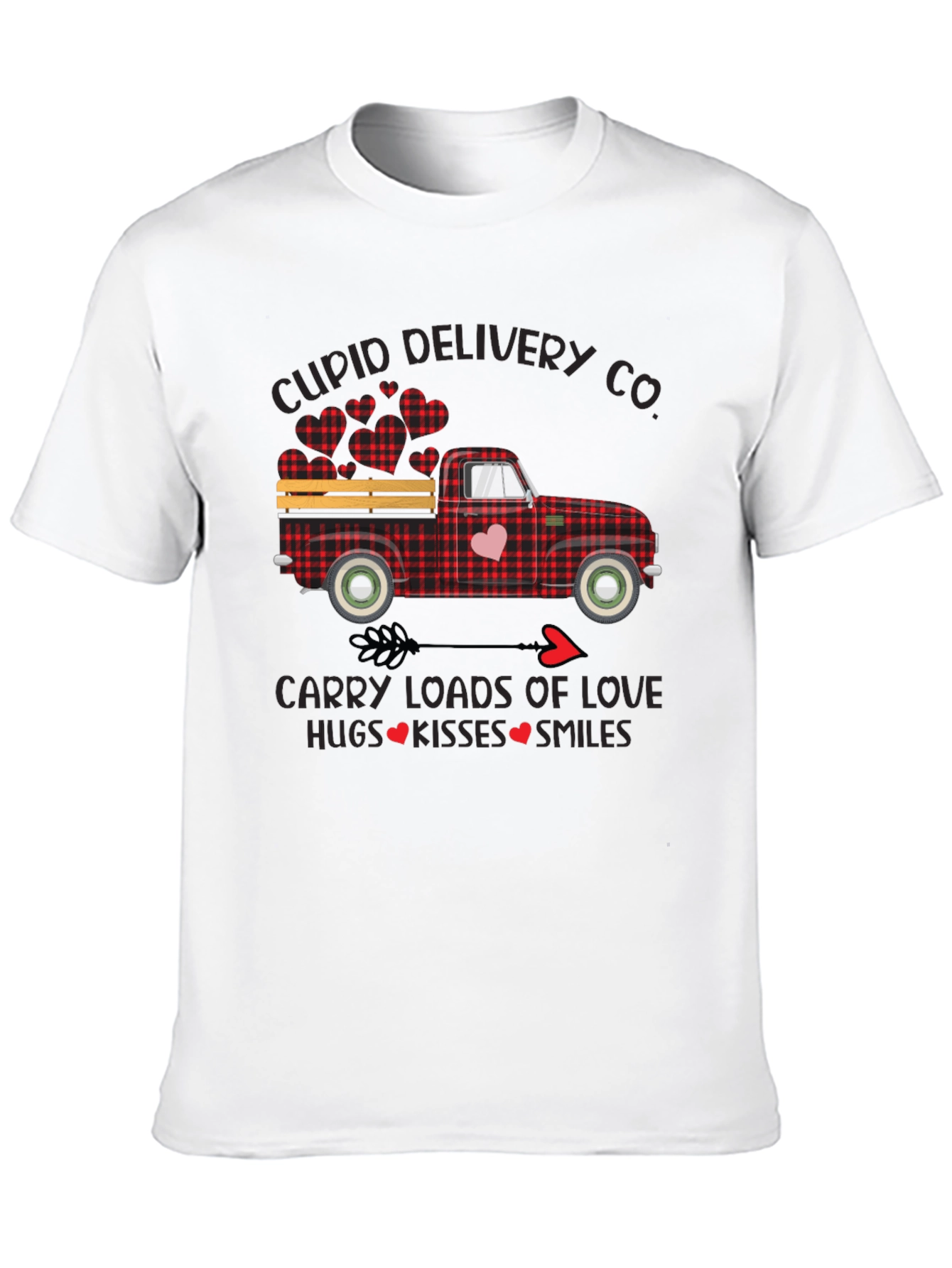 Cupid Delivery Truck Graphic T-Shirt