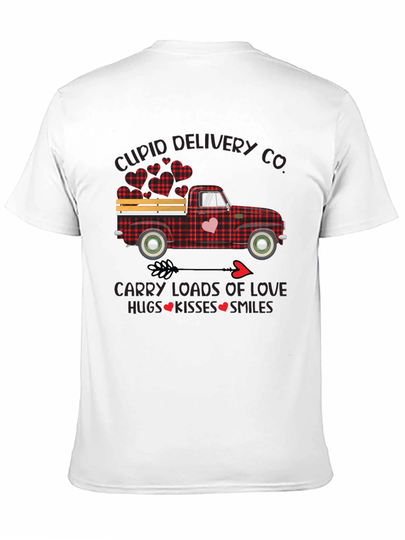 Cupid Delivery Truck Graphic T-Shirt