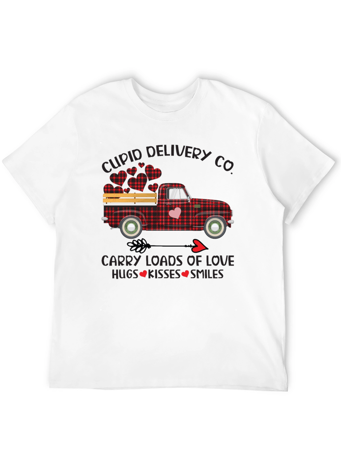 Cupid Delivery Truck Graphic T-Shirt