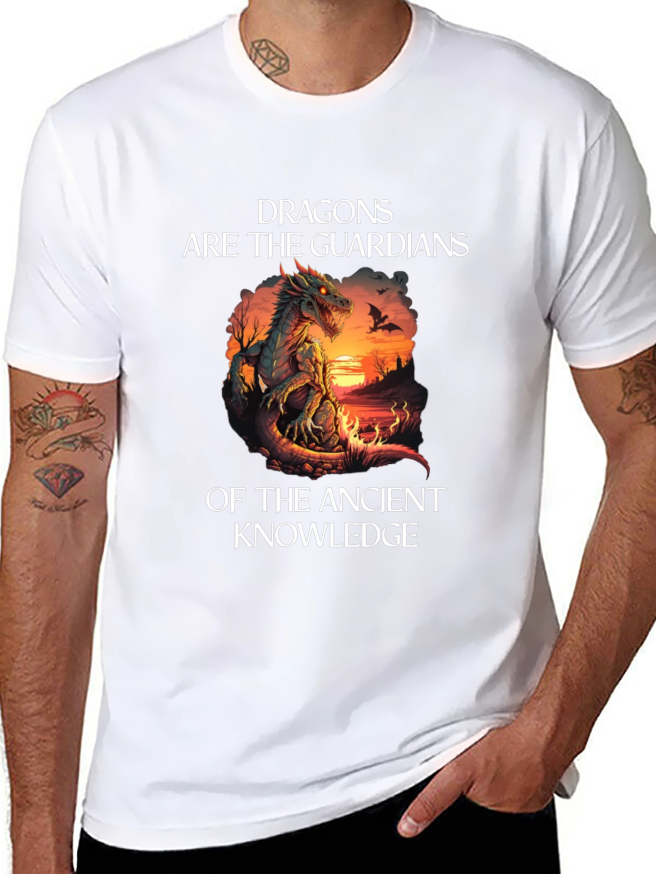Dragons Guardians of Ancient Knowledge T-Shirt
