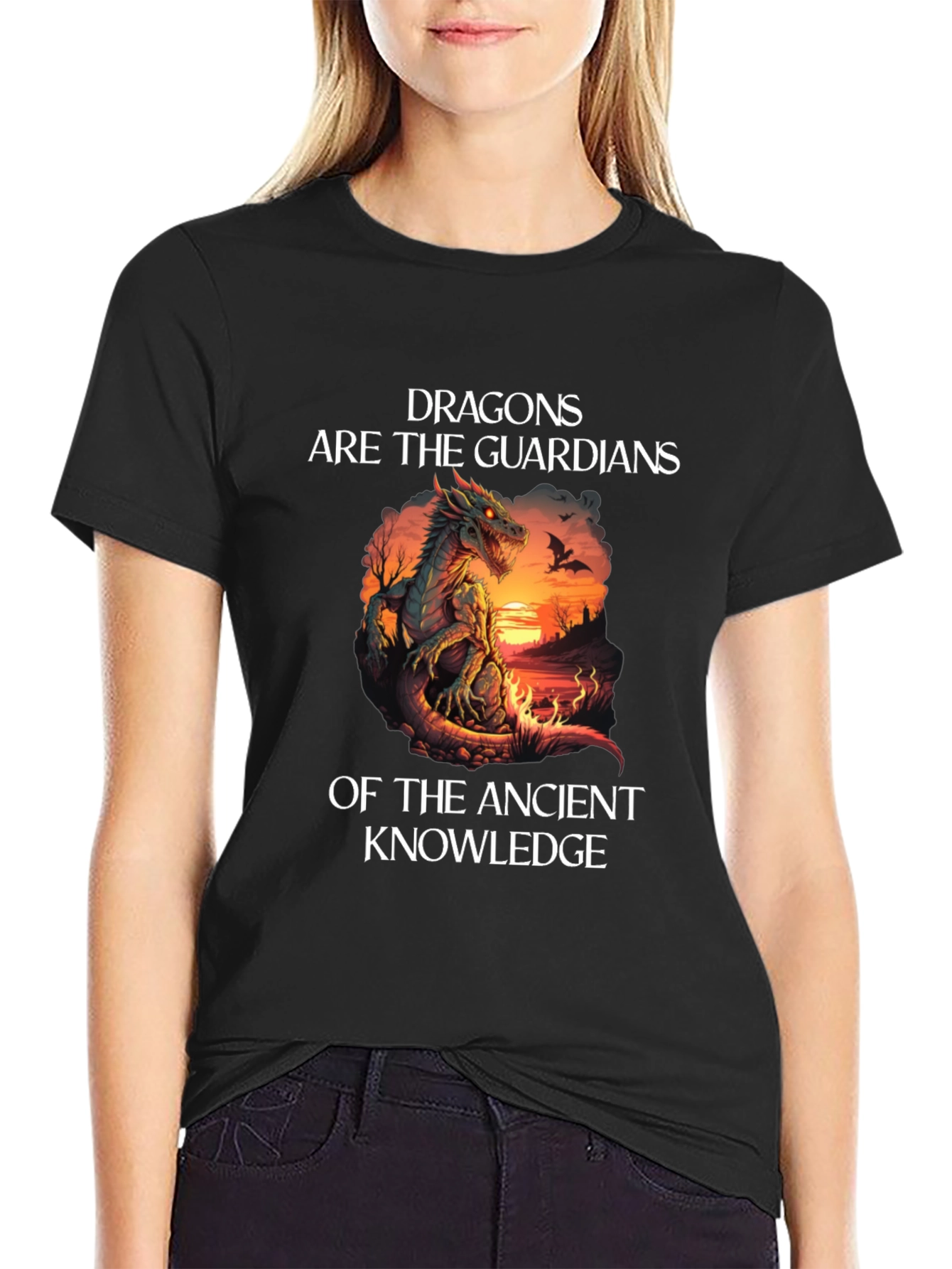 Dragons Guardians of Ancient Knowledge T-Shirt