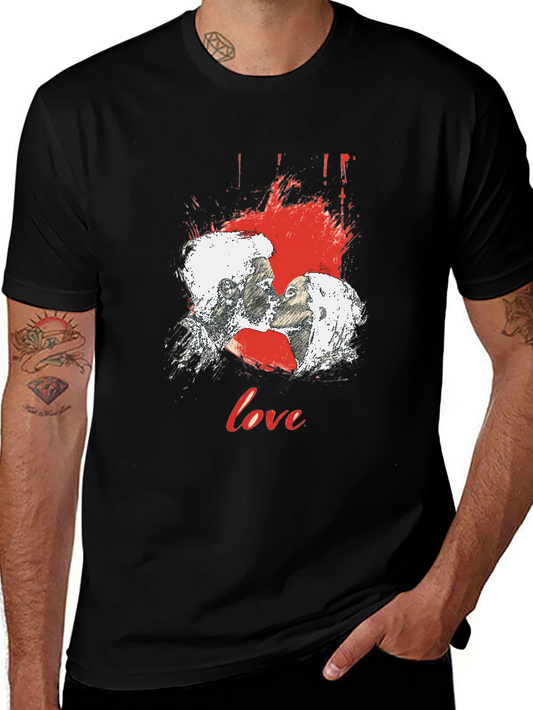Love Kiss Graphic T-Shirt