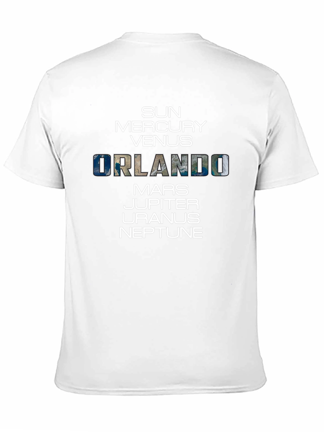 Orlando Planets T-Shirt - Sun Mercury Venus Mars