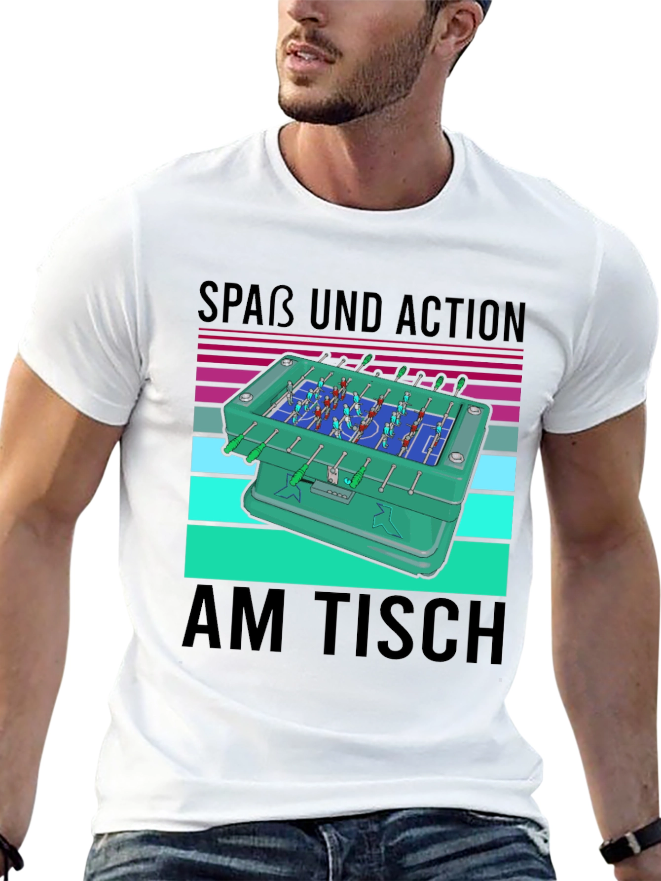 Fun Foosball Table Graphic Tee