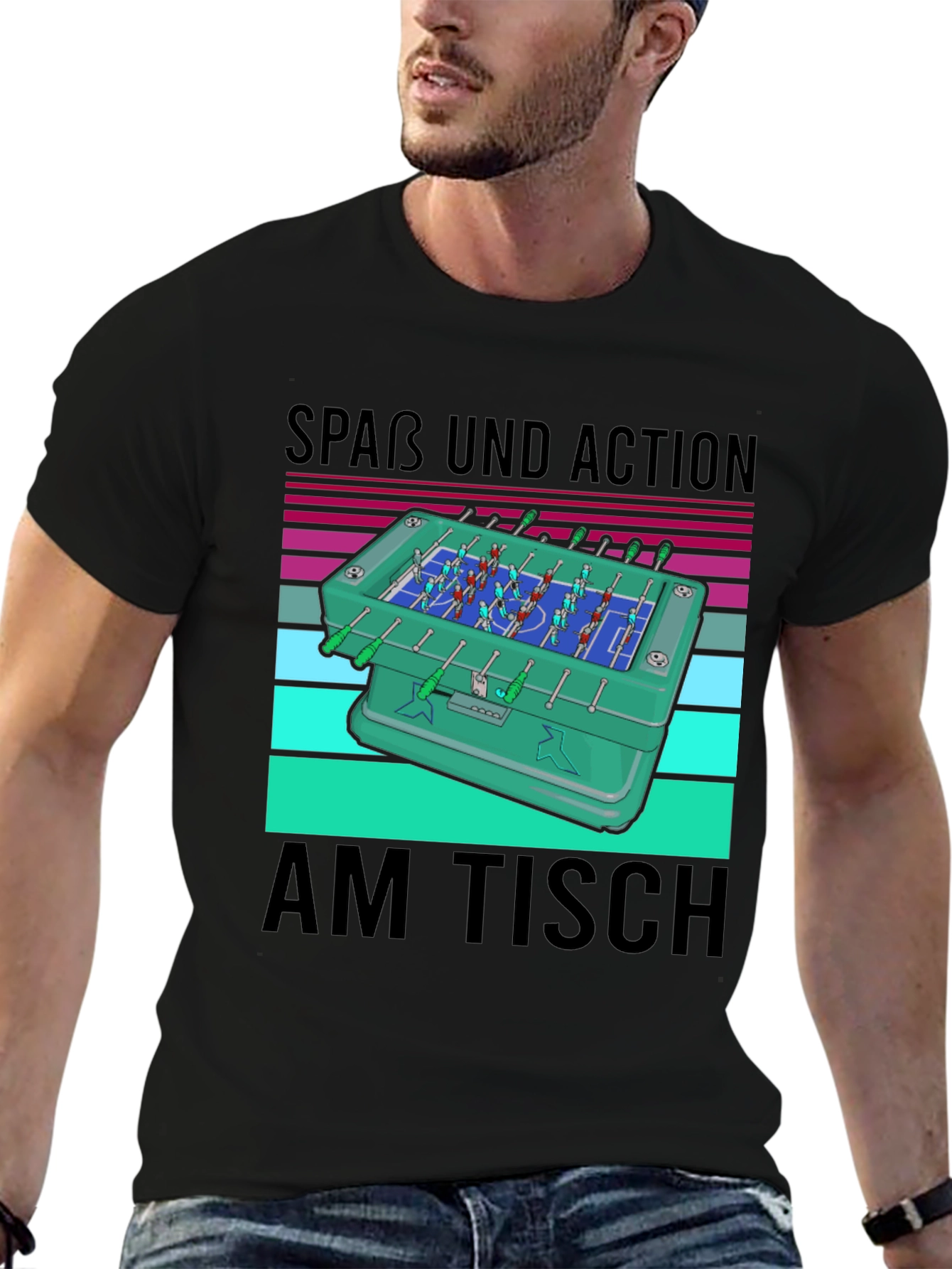 Fun Foosball Table Graphic Tee