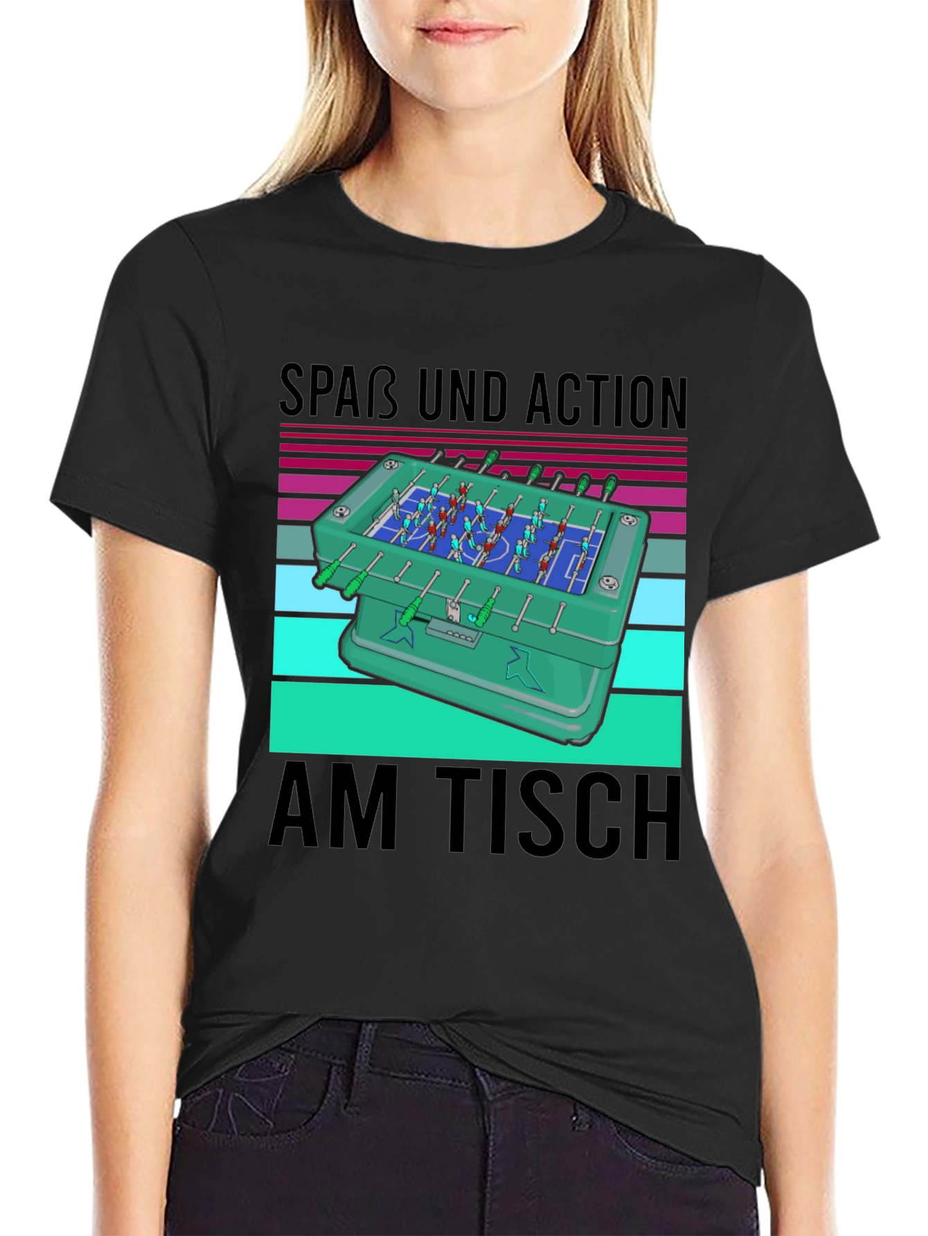 Fun Foosball Table Graphic Tee