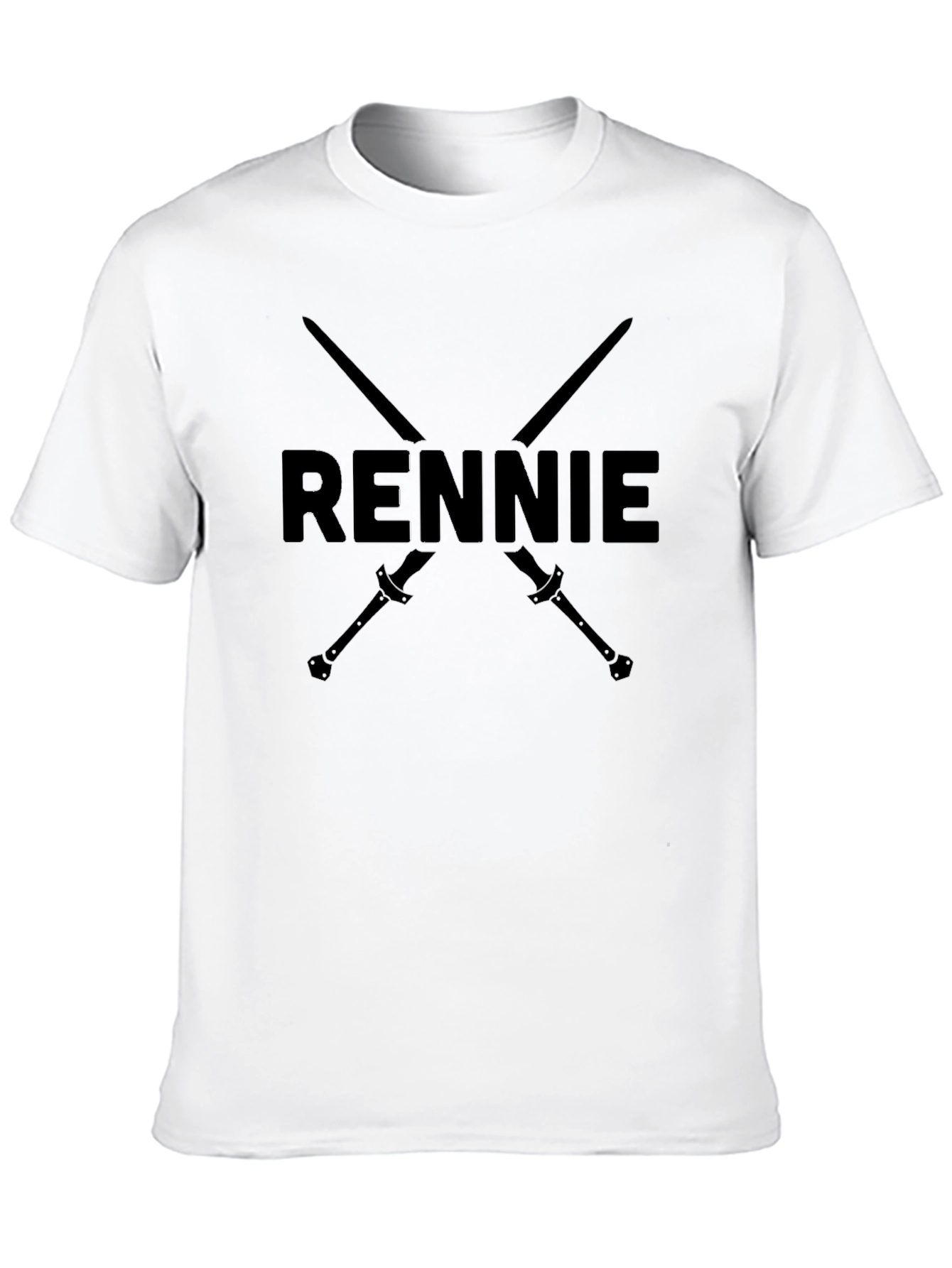 Rennie Sword Graphic T-Shirt - Cool Design