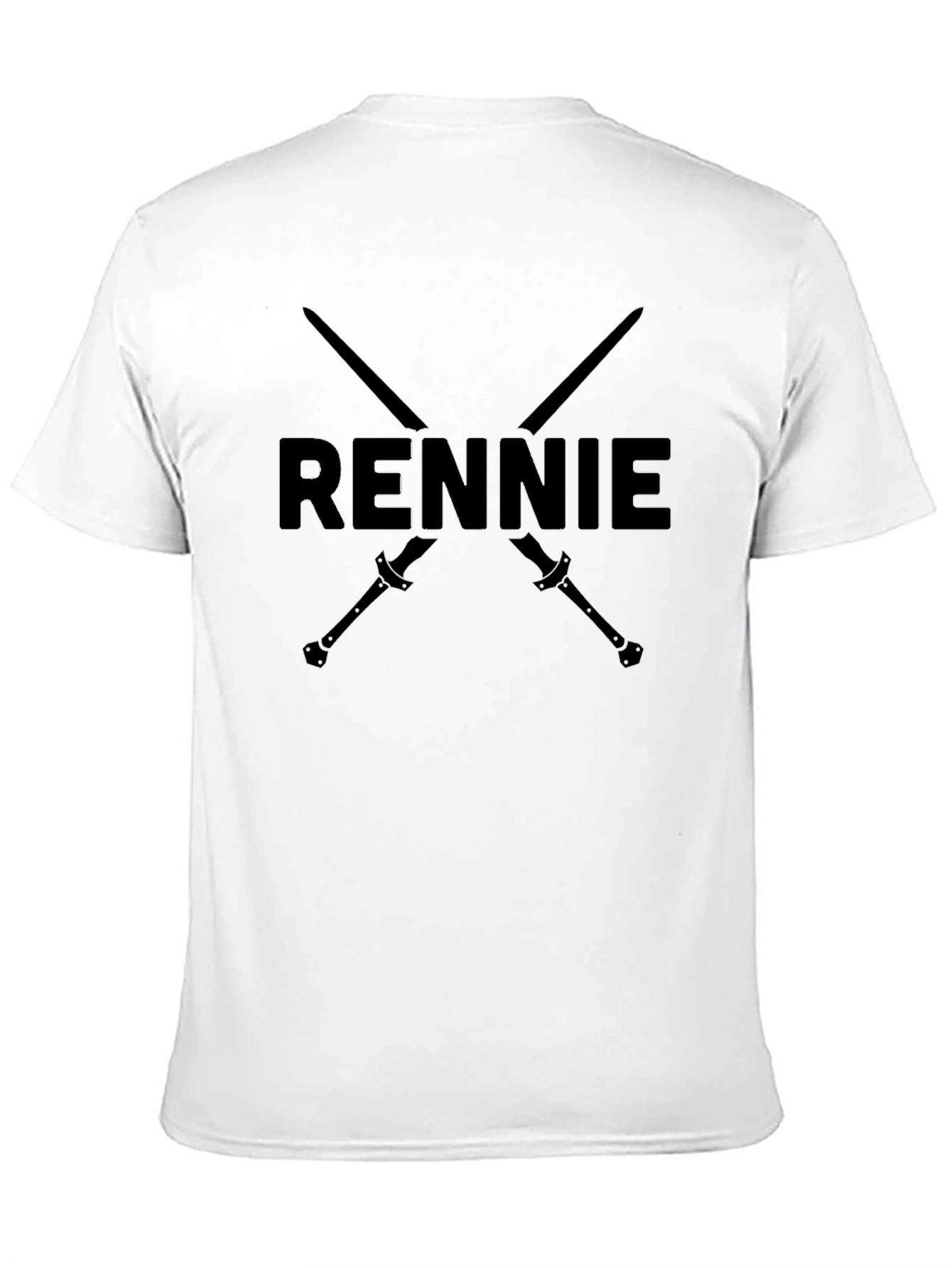 Rennie Sword Graphic T-Shirt - Cool Design