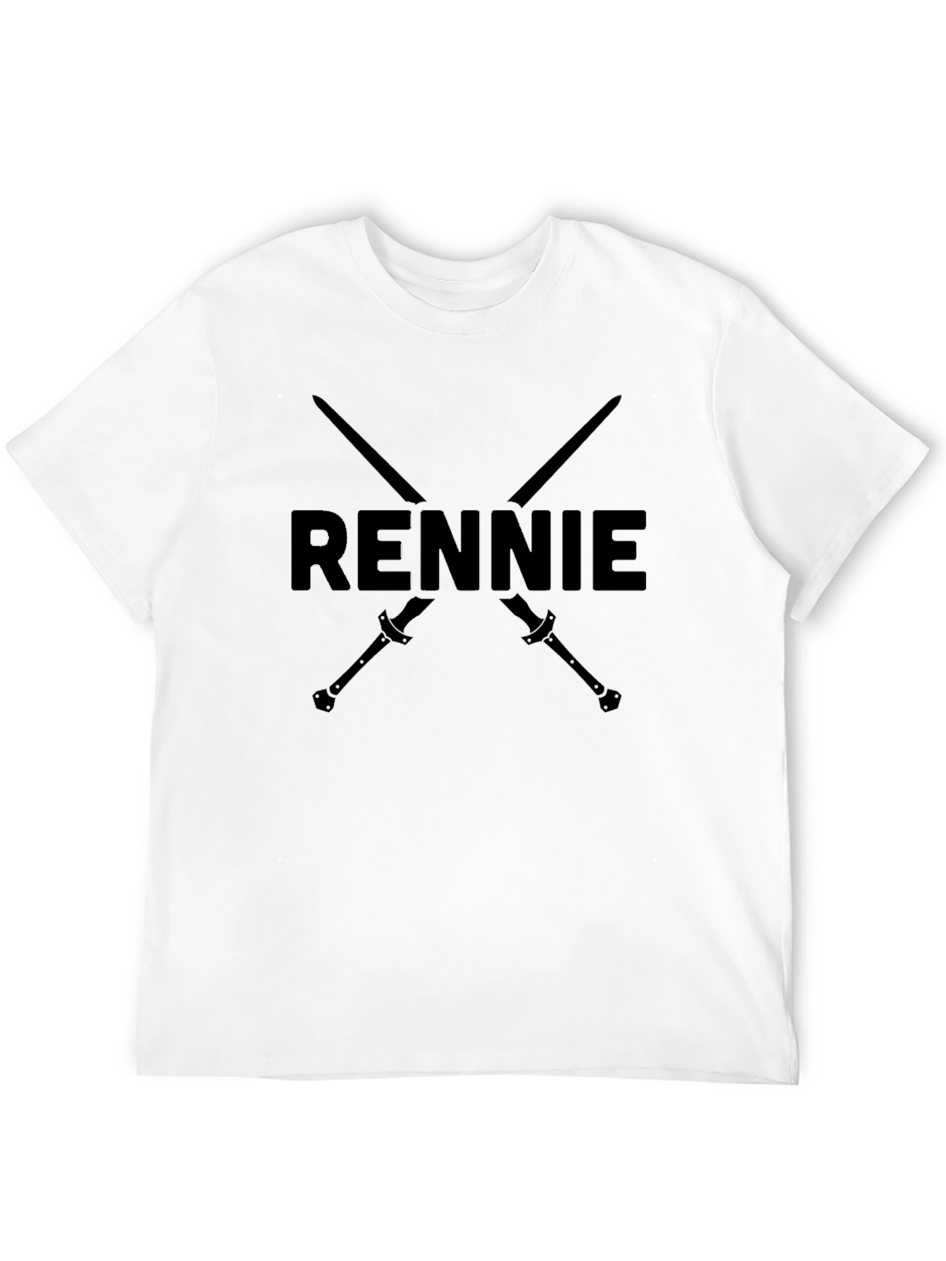 Rennie Sword Graphic T-Shirt - Cool Design