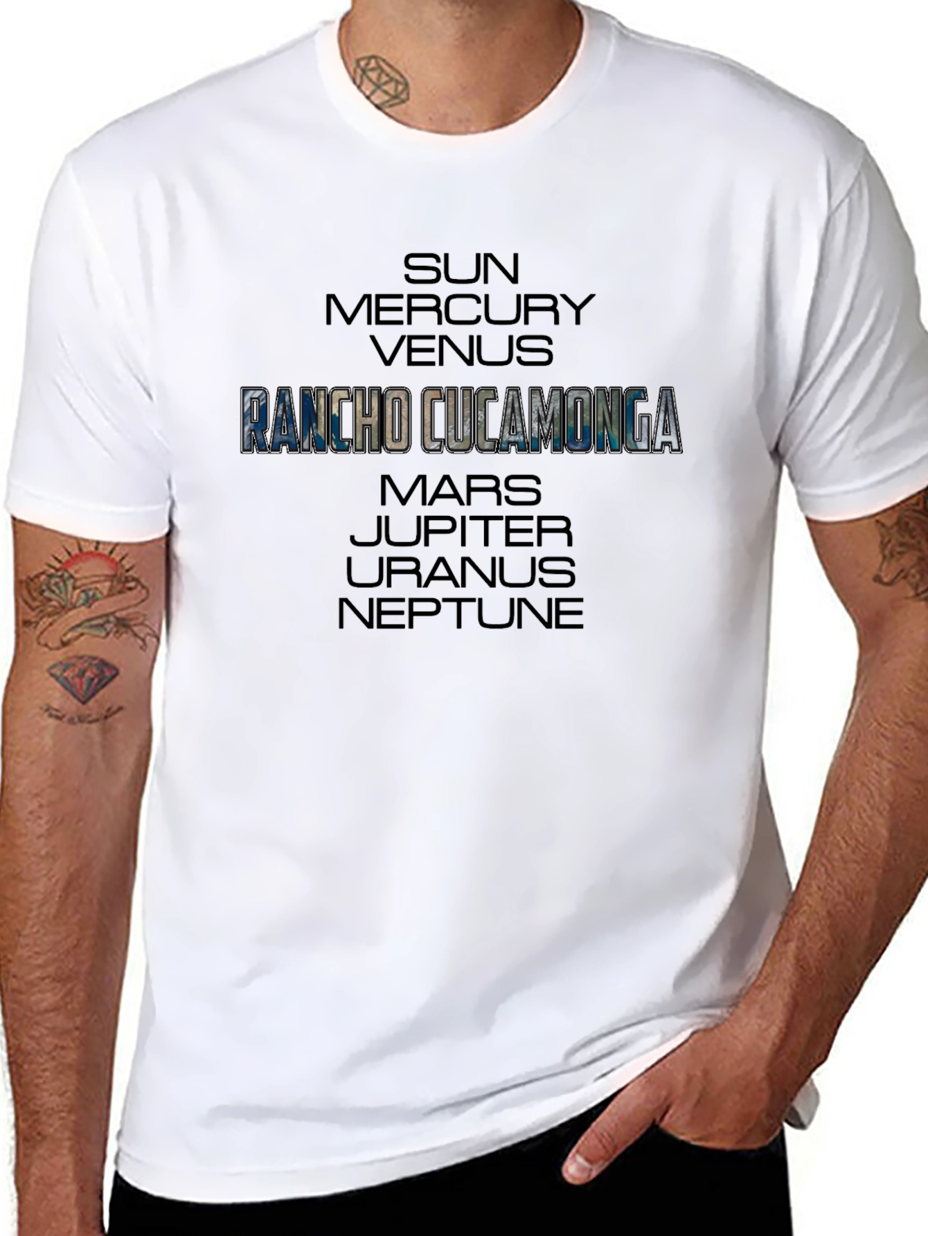 Rancho Cucamonga Planets Graphic Tee