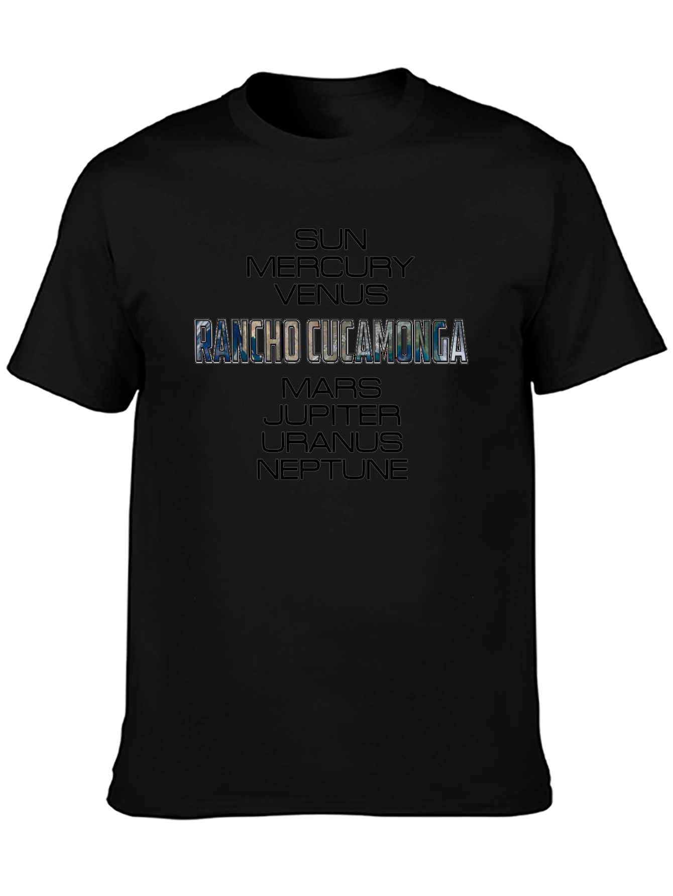 Rancho Cucamonga Planets Graphic Tee
