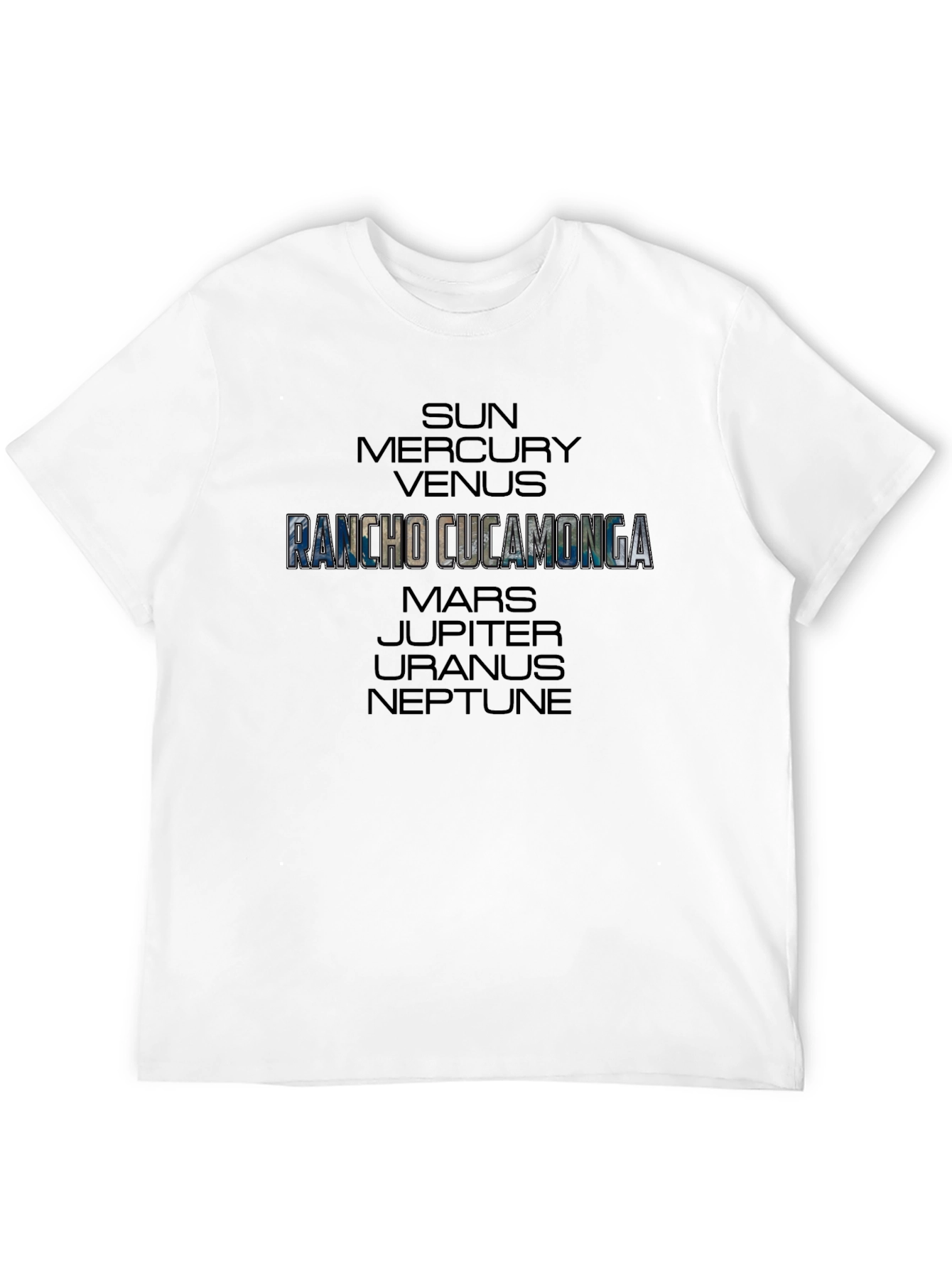 Rancho Cucamonga Planets Graphic Tee