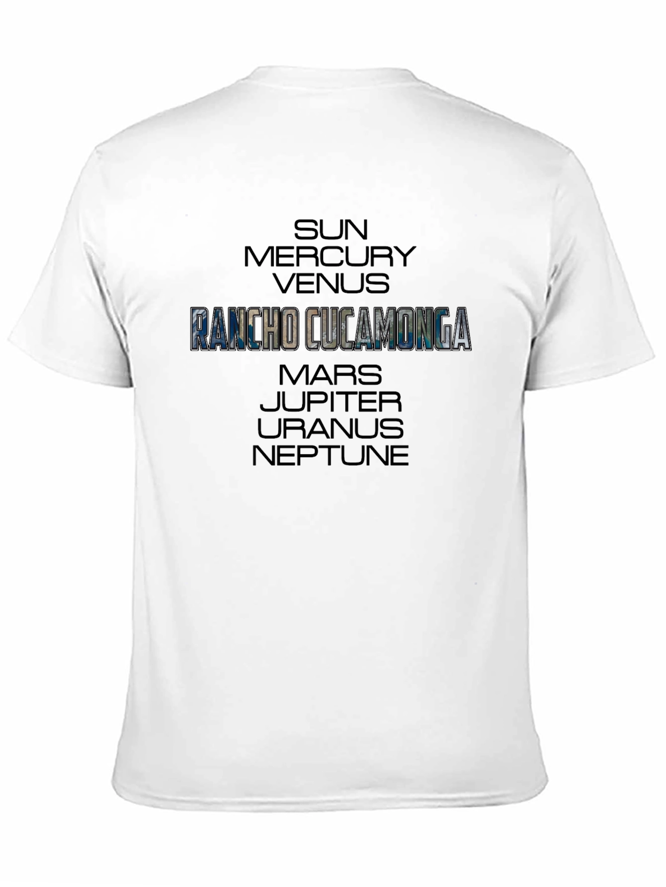 Rancho Cucamonga Planets Graphic Tee