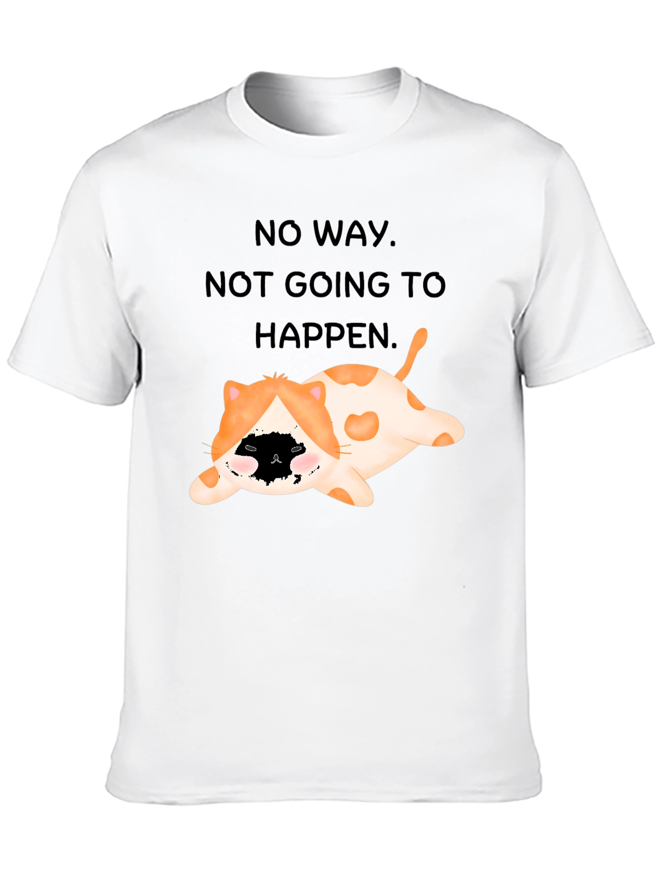 Funny Cat No Way T-Shirt