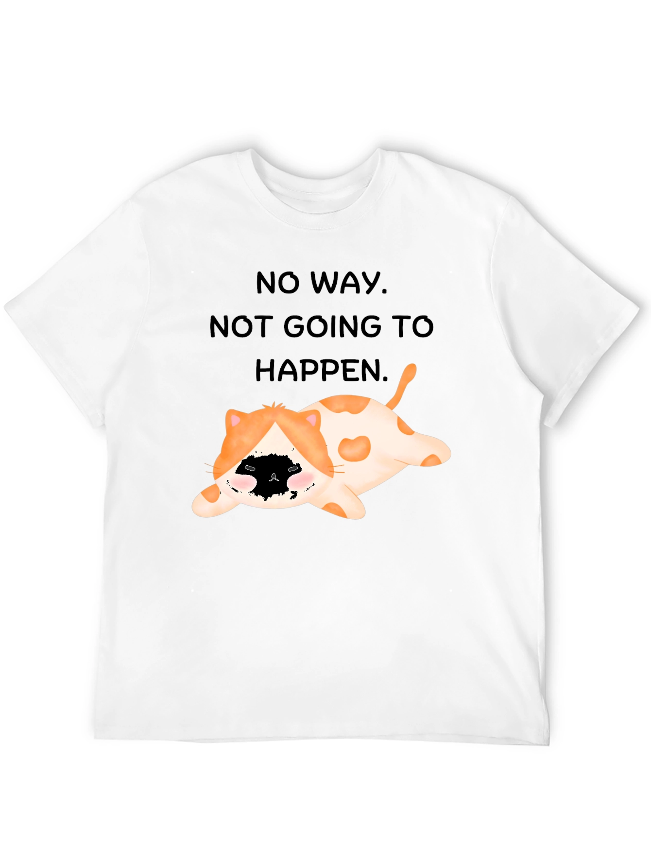 Funny Cat No Way T-Shirt