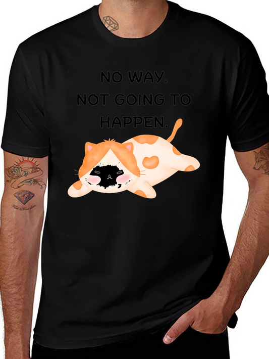 Funny Cat No Way T-Shirt