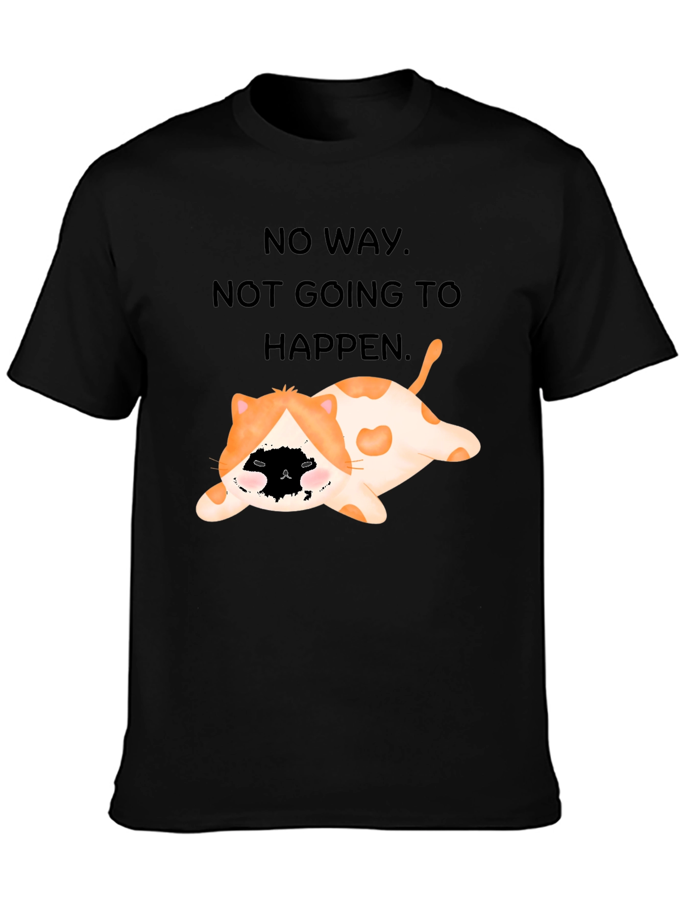 Funny Cat No Way T-Shirt