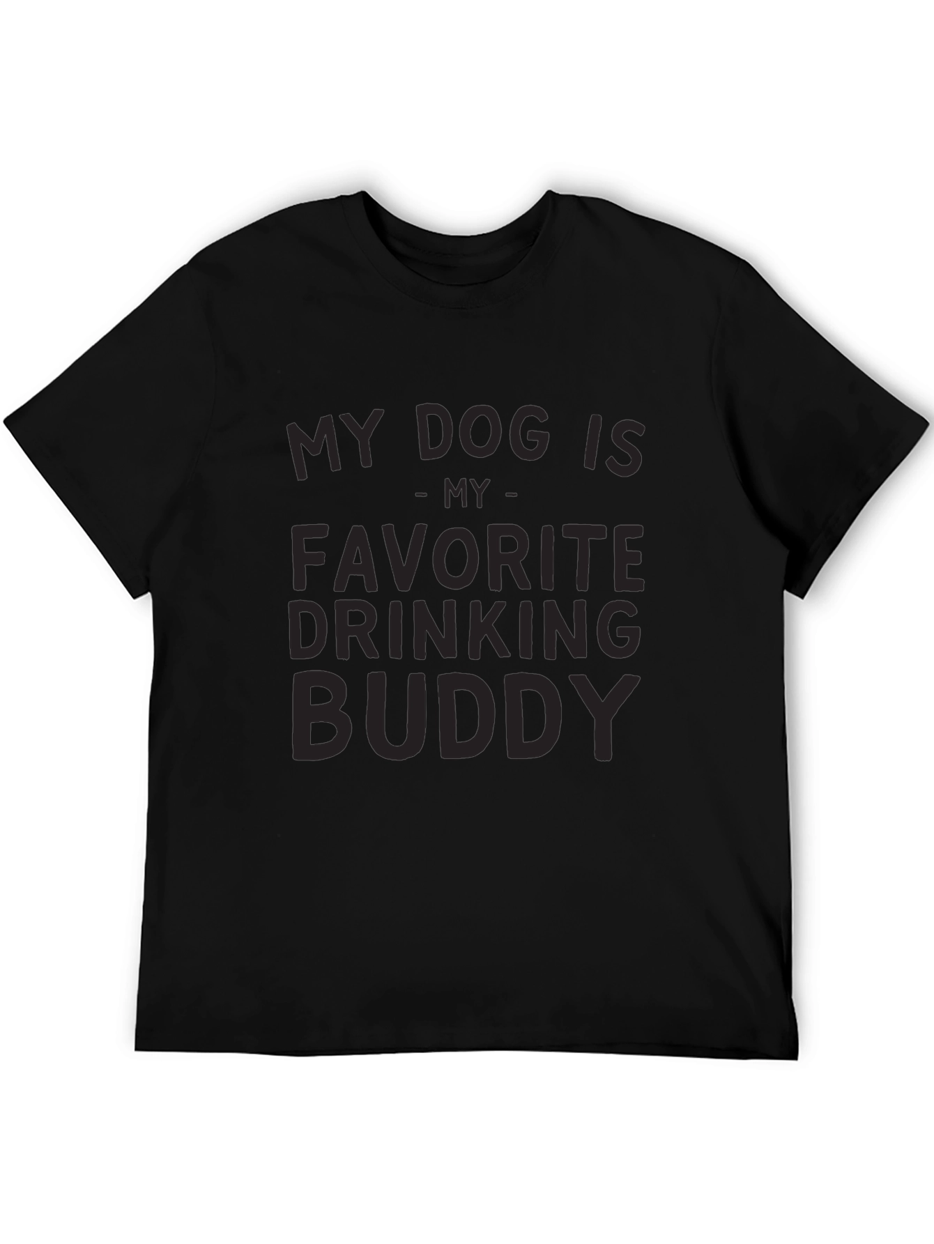 My Dog Is My Favorite Drinking Buddy T-Shirt