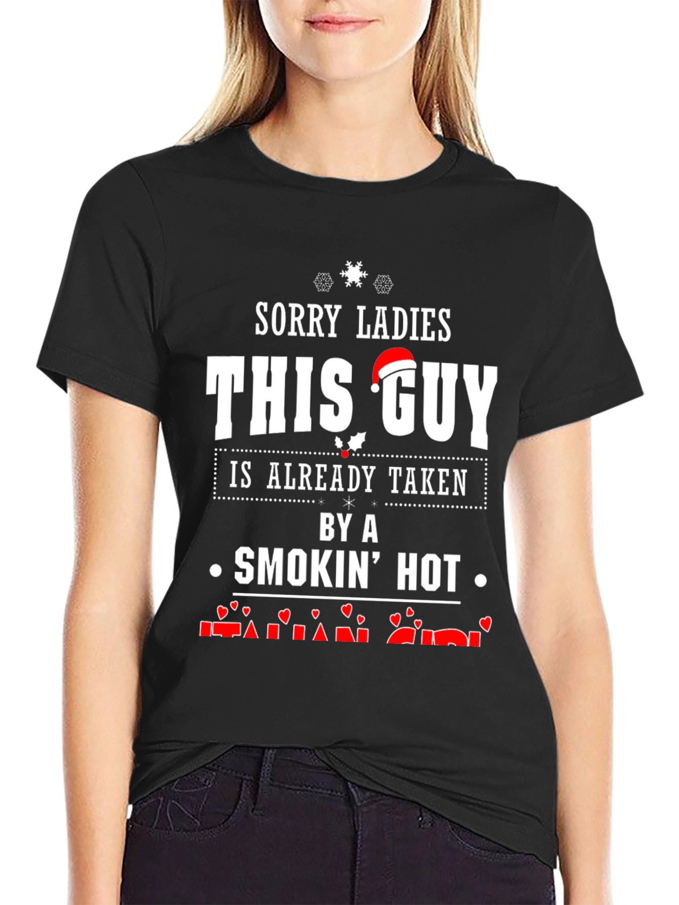 Smokin Hot Taken Guy Black T-Shirt