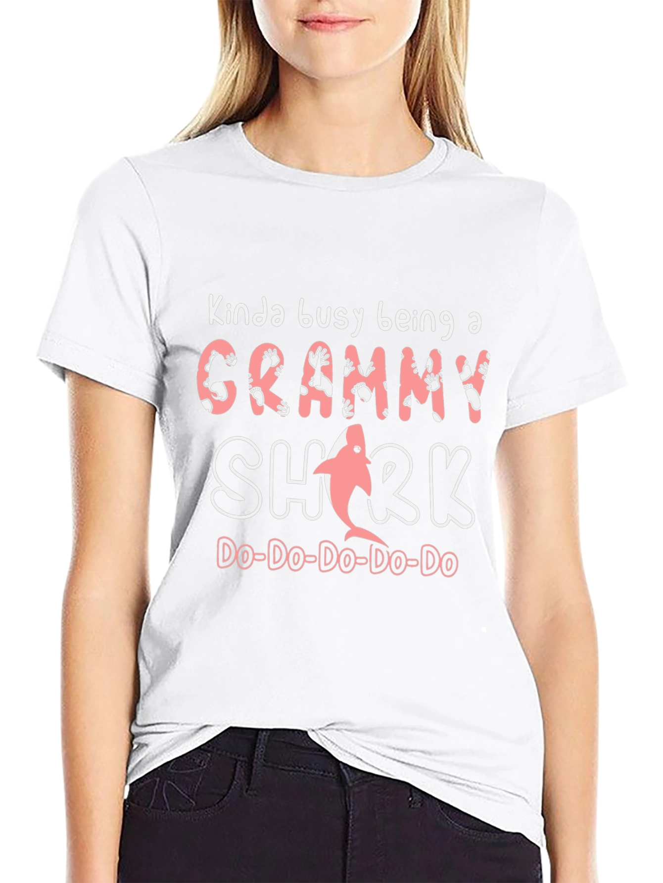 Grammy Shark T-Shirt - Kinda Busy Tee
