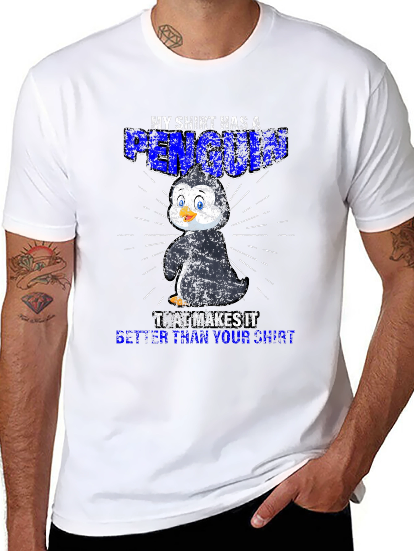 Penguin Graphic T-Shirt: Better Than Your Shirt!