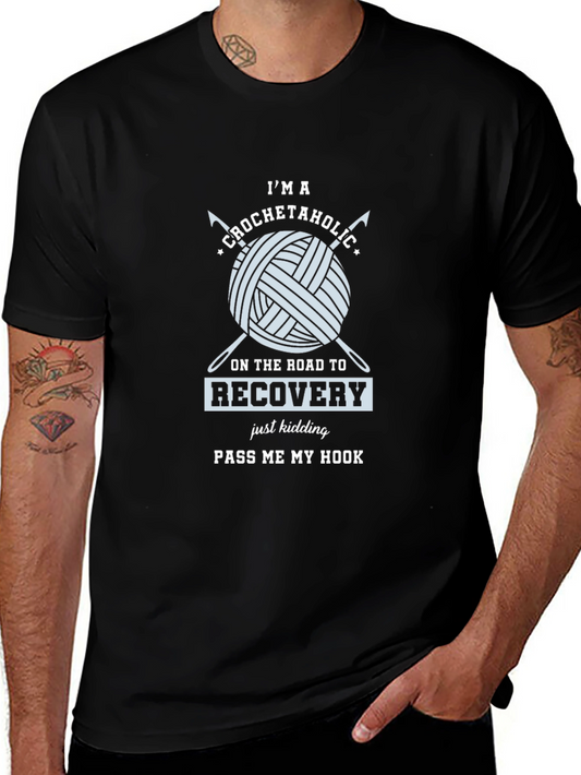 Crochetaholic T-Shirt: Yarn Lovers Apparel