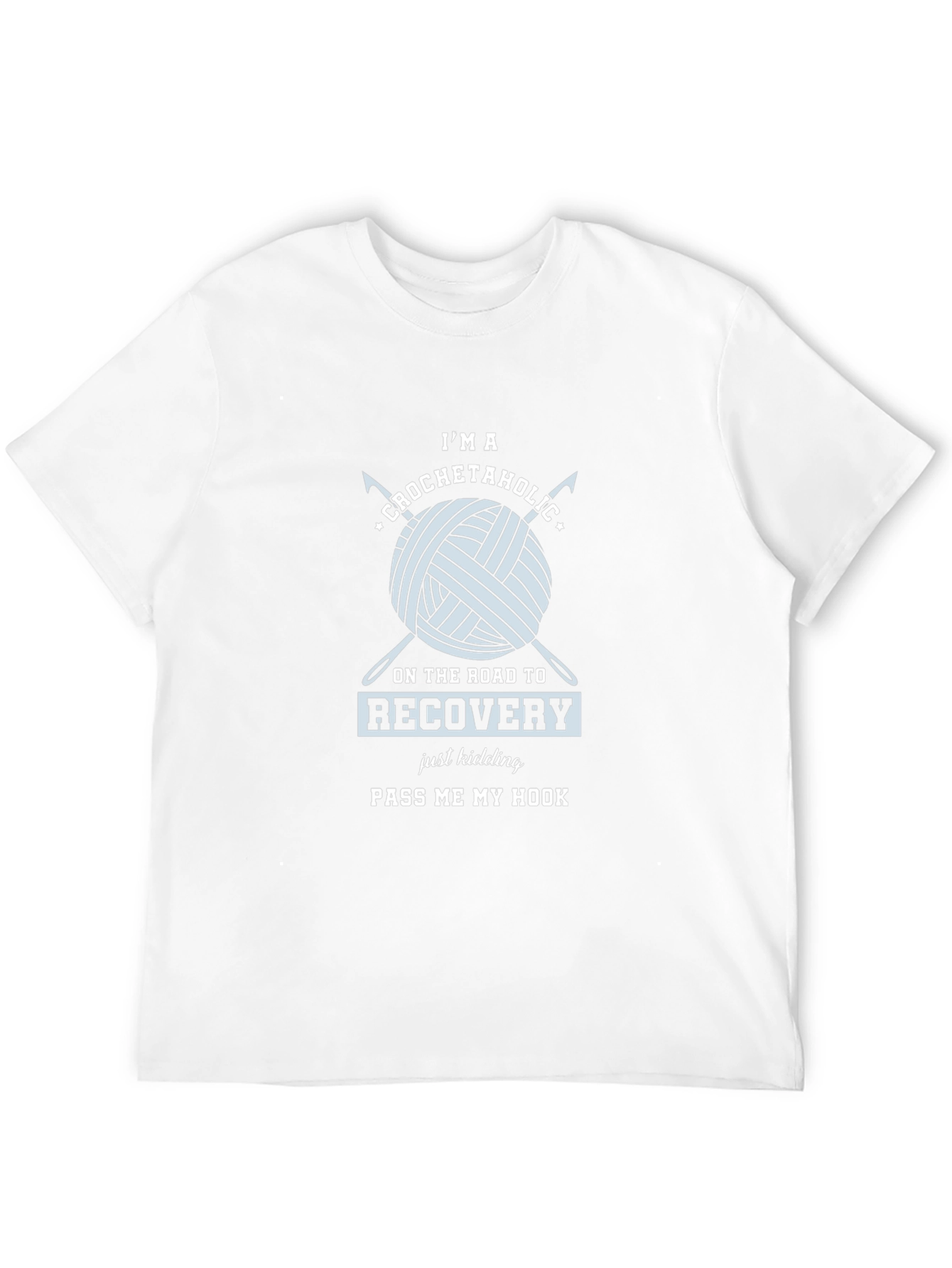 Crochetaholic T-Shirt: Yarn Lovers Apparel