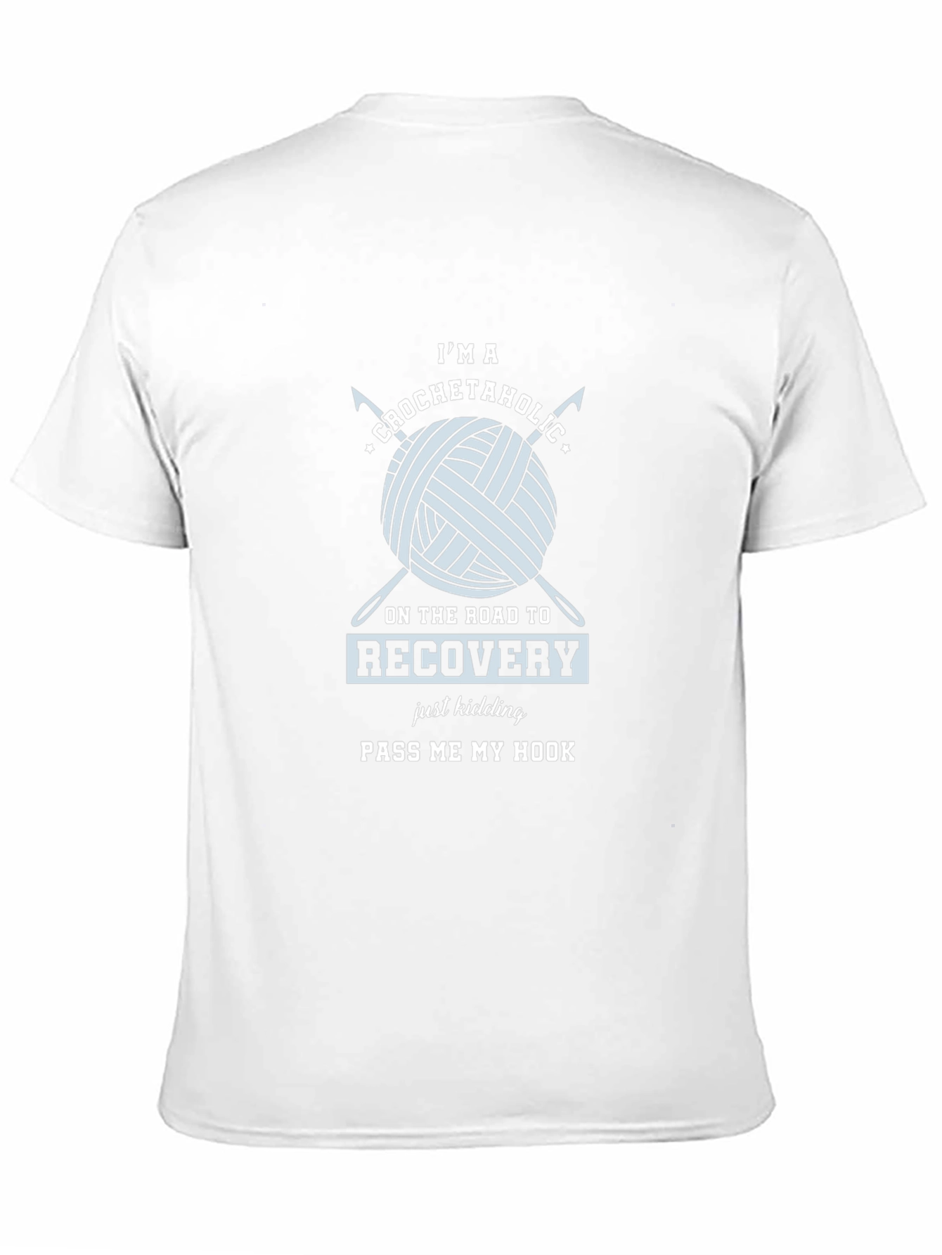 Crochetaholic T-Shirt: Yarn Lovers Apparel