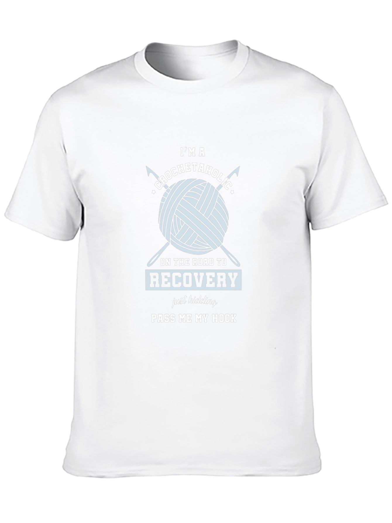 Crochetaholic T-Shirt: Yarn Lovers Apparel