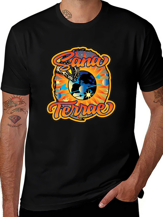 Cana Terrae Graphic T-Shirt - Black Earth Design