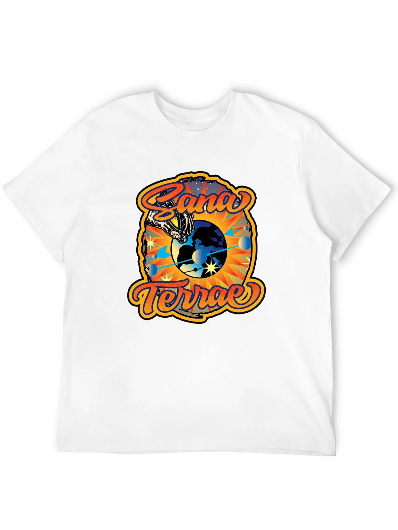 Cana Terrae Graphic T-Shirt - Black Earth Design