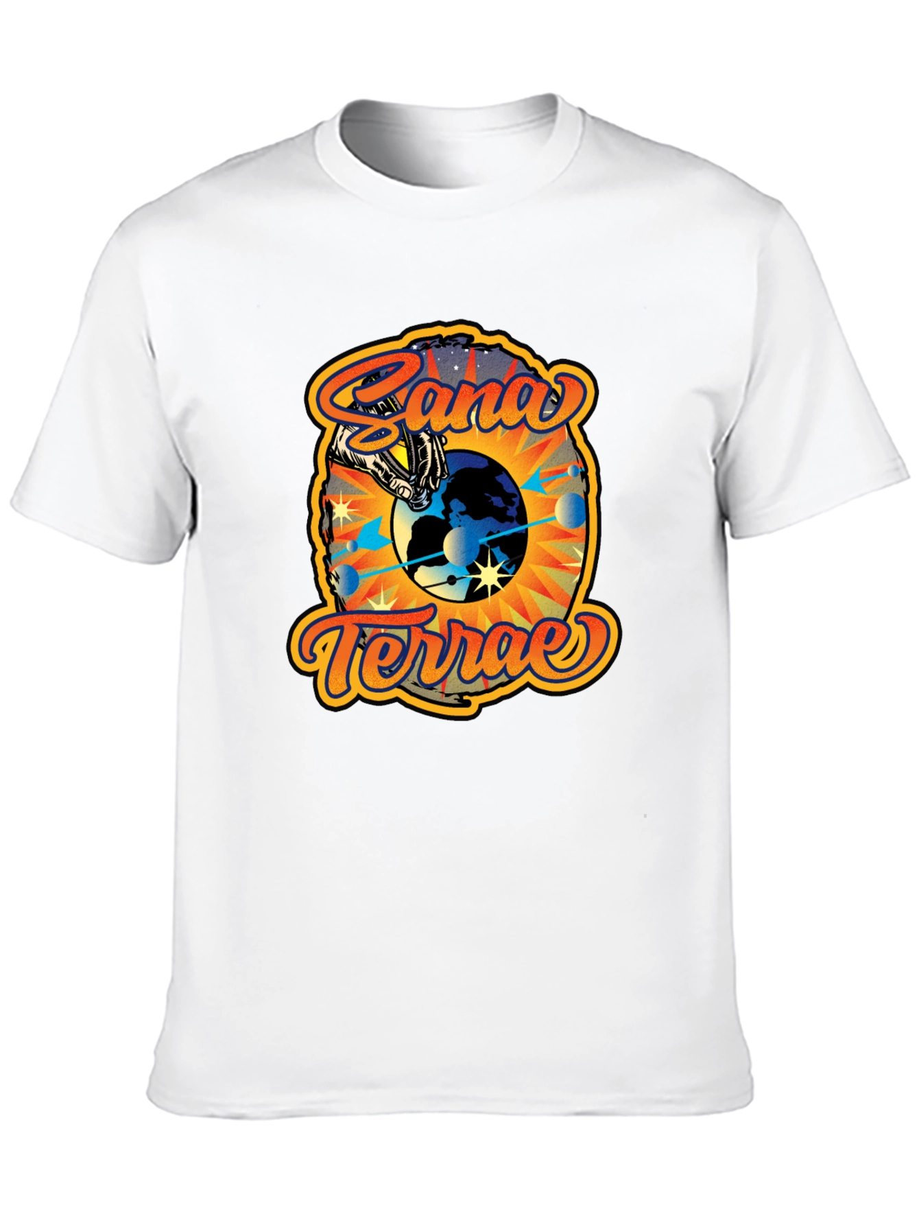 Cana Terrae Graphic T-Shirt - Black Earth Design
