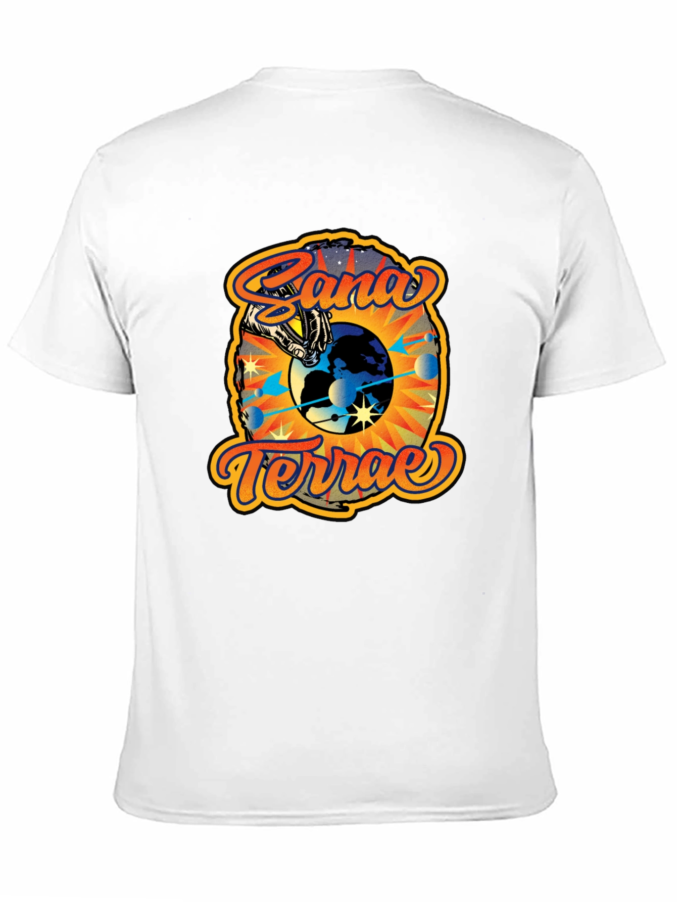 Cana Terrae Graphic T-Shirt - Black Earth Design