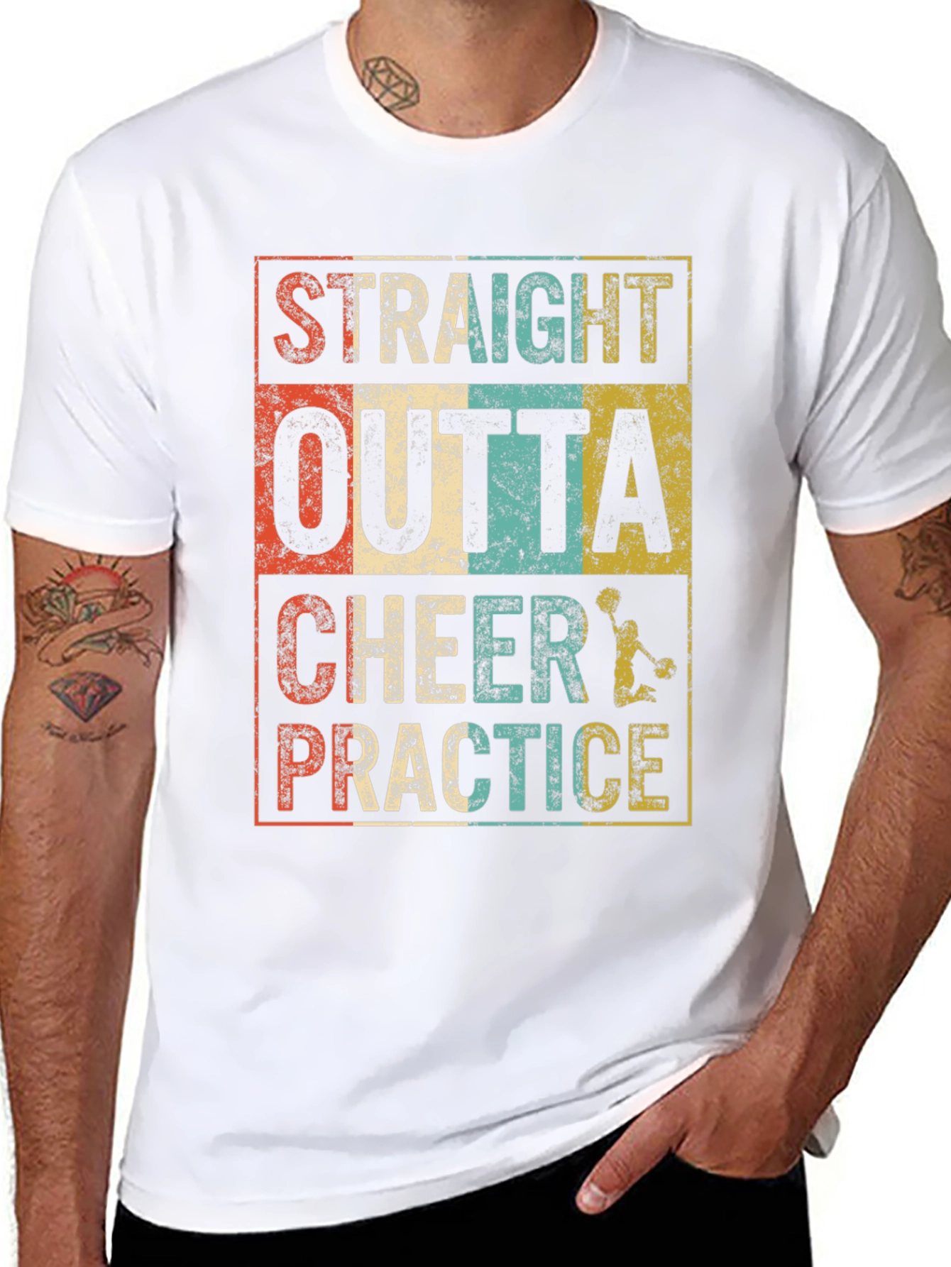Straight Outta Cheer Practice T-Shirt