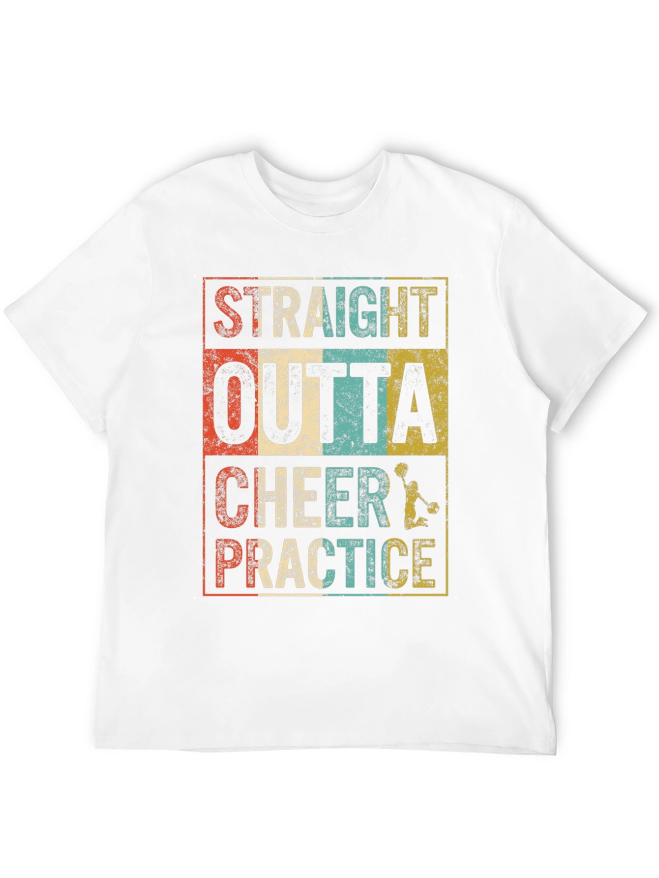 Straight Outta Cheer Practice T-Shirt
