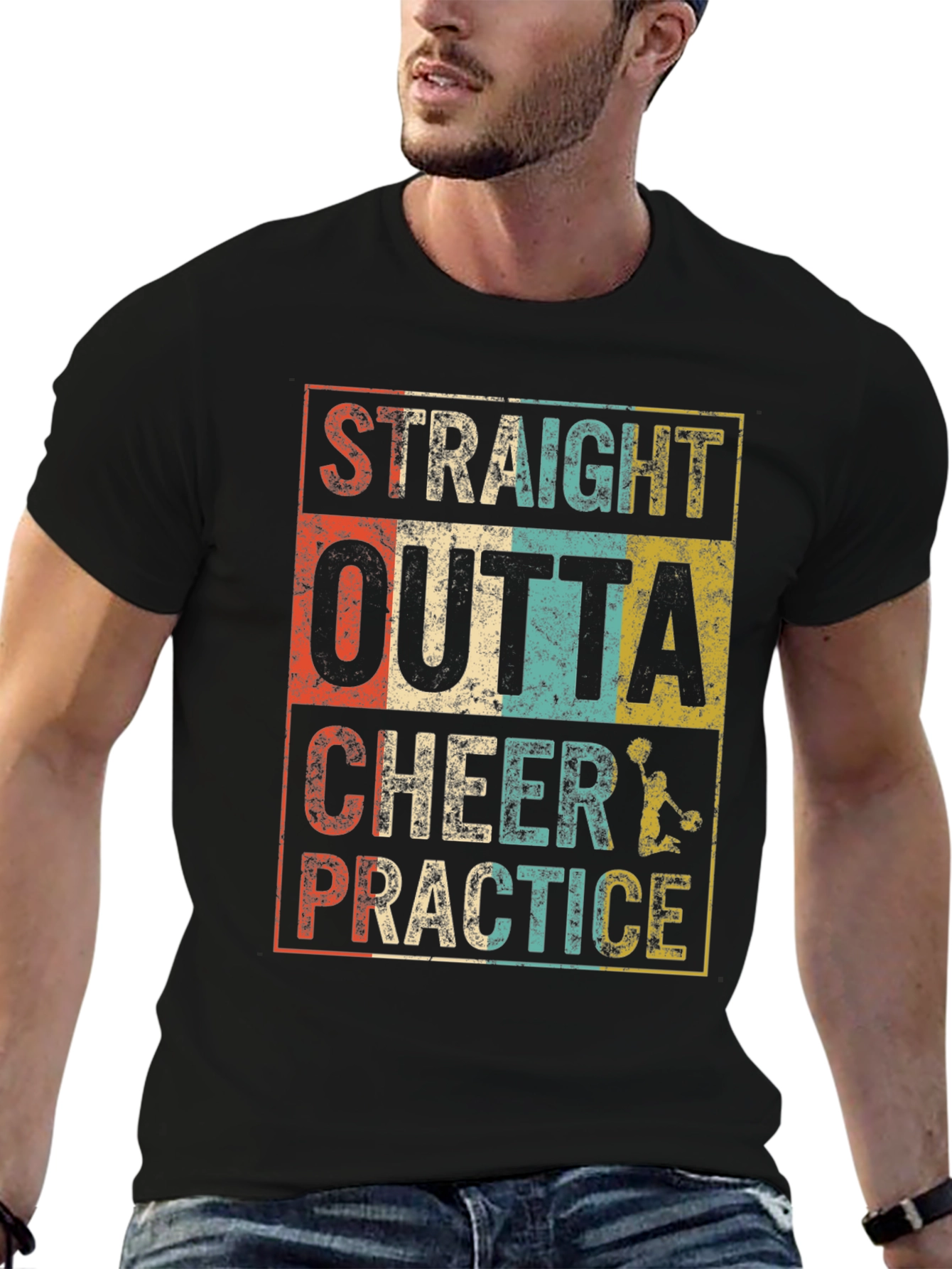 Straight Outta Cheer Practice T-Shirt