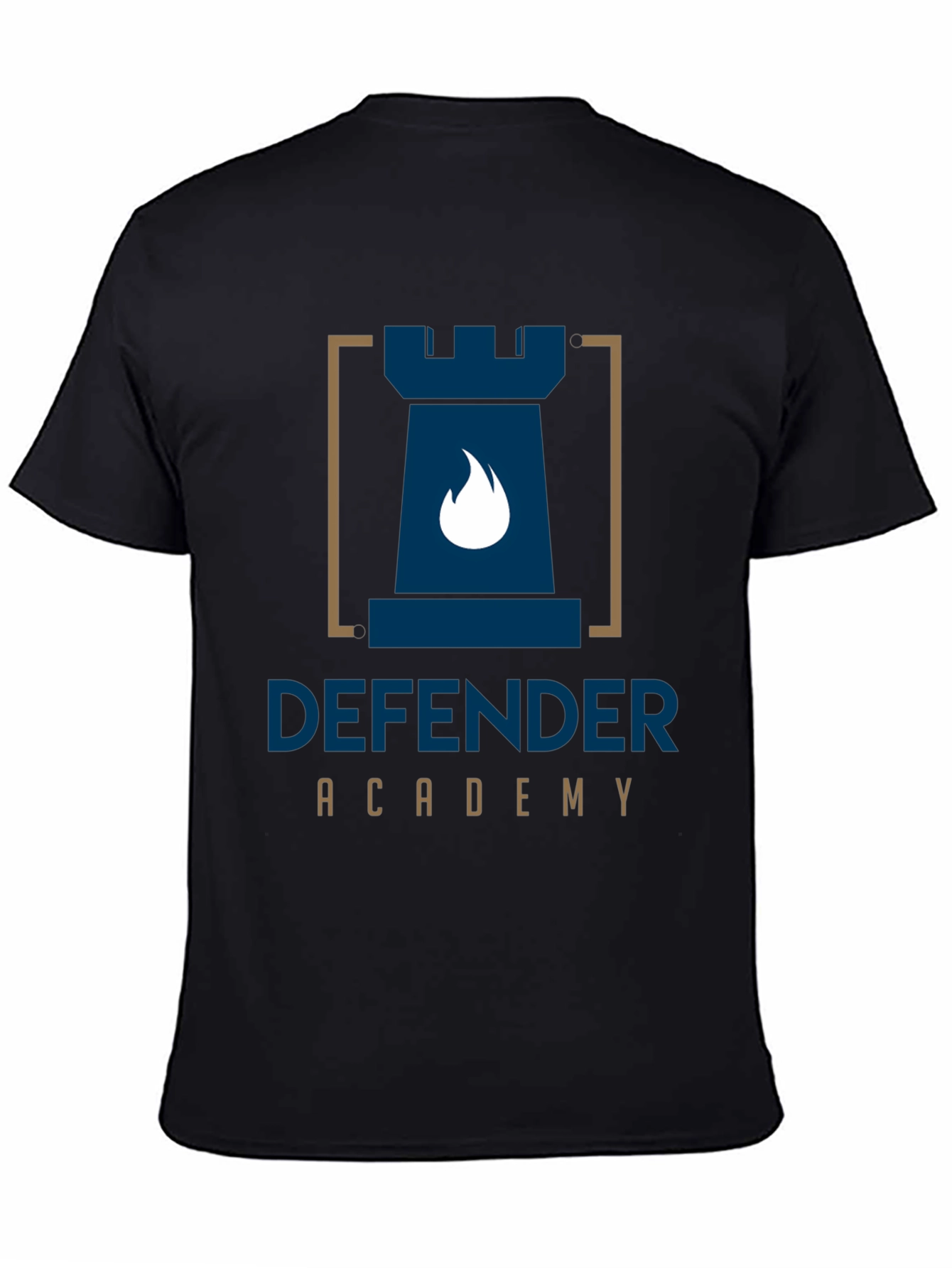 Defender Academy Black T-Shirt