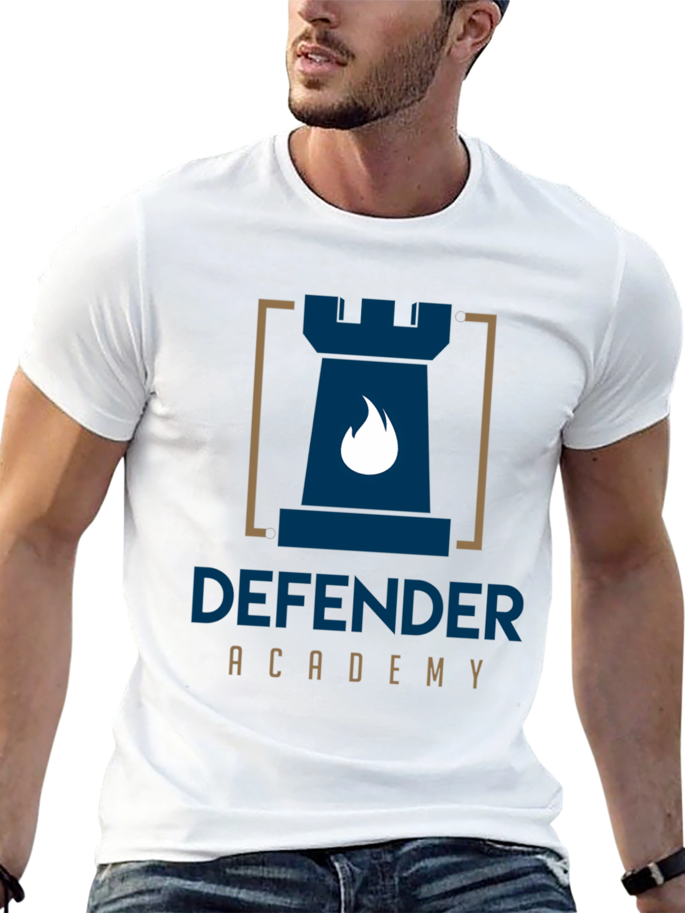Defender Academy Black T-Shirt